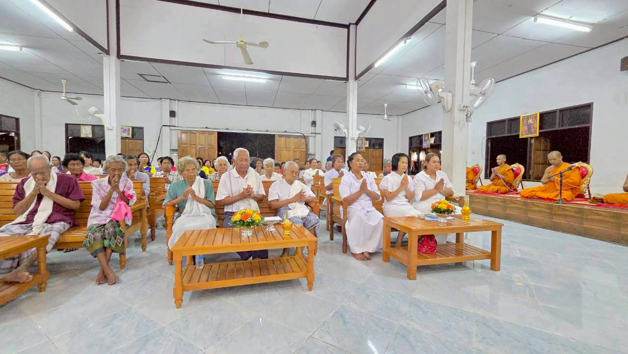 ภาพร่วมพิธีกรรมวัดสิทธิสารประดิษฐ์