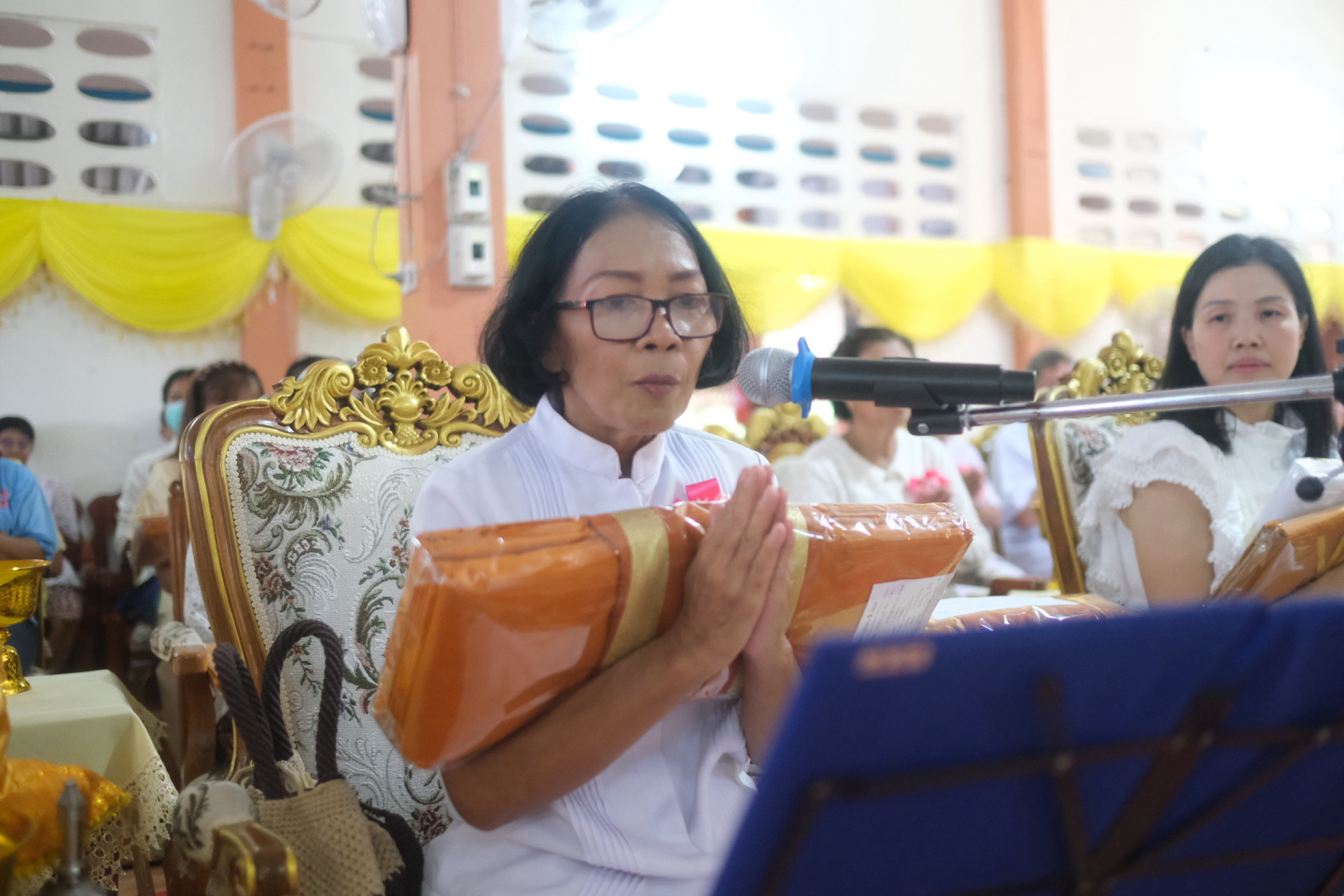 ภาพกล่าวคำถวายกฐินวัดประจันตคาม