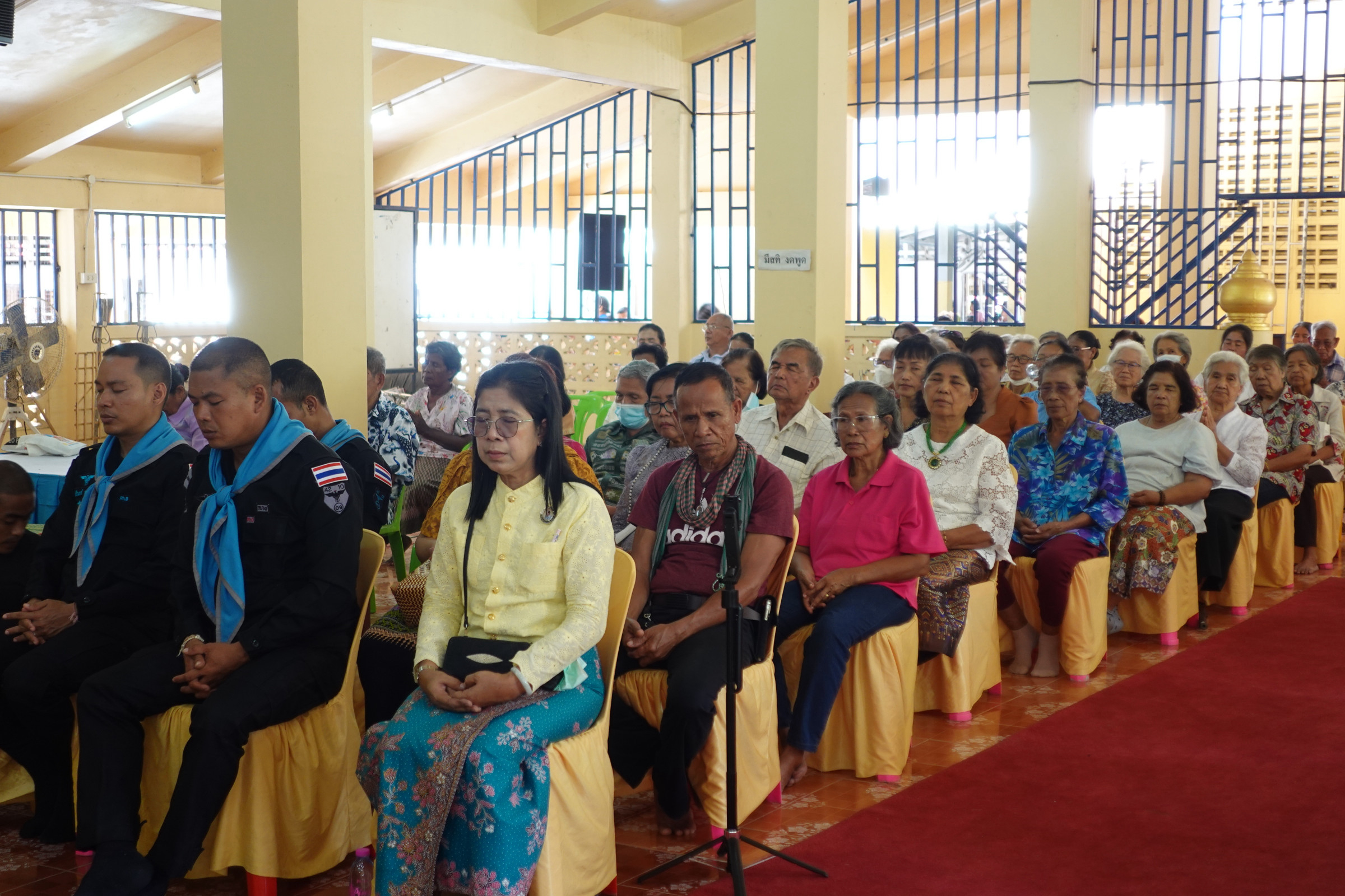 ภาพร่วมพิธีกรรมวัดดอนตะวันออก