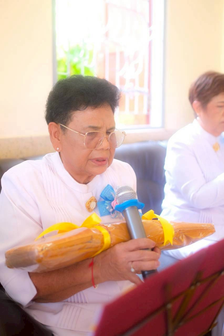 ภาพกล่าวคำถวายกฐินวัดตะเคียนทอง