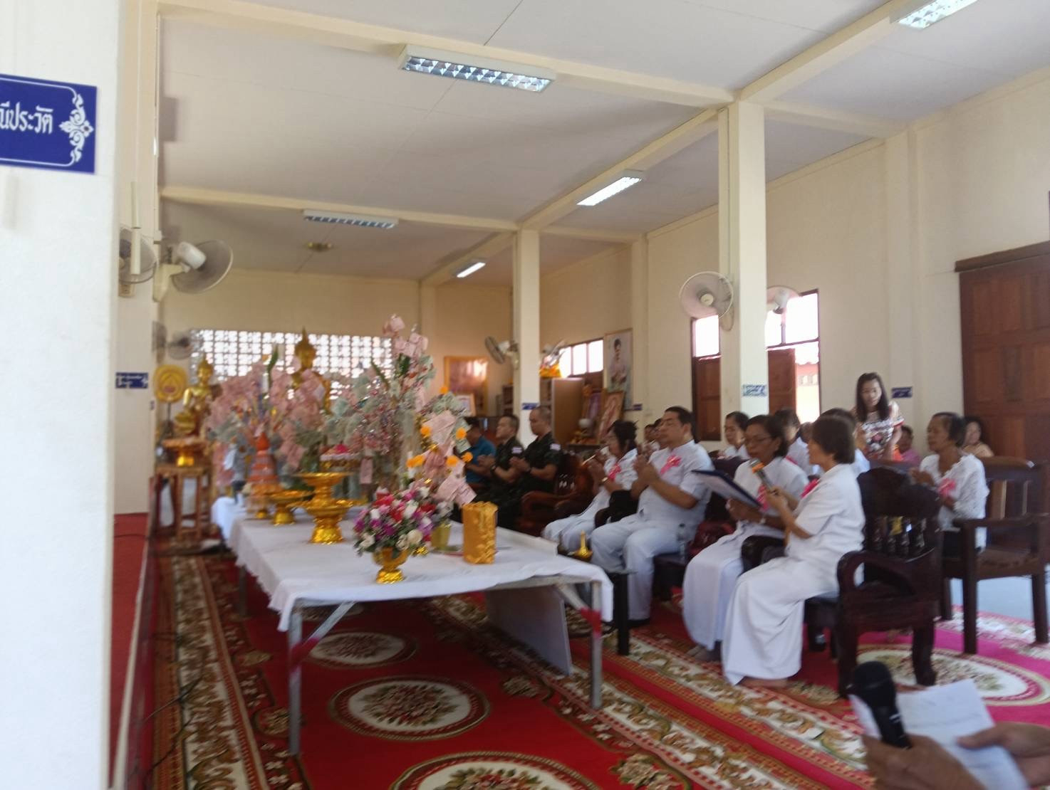 ภาพร่วมพิธีกรรมวัดมหิงษ์สุวรรณนิมิต