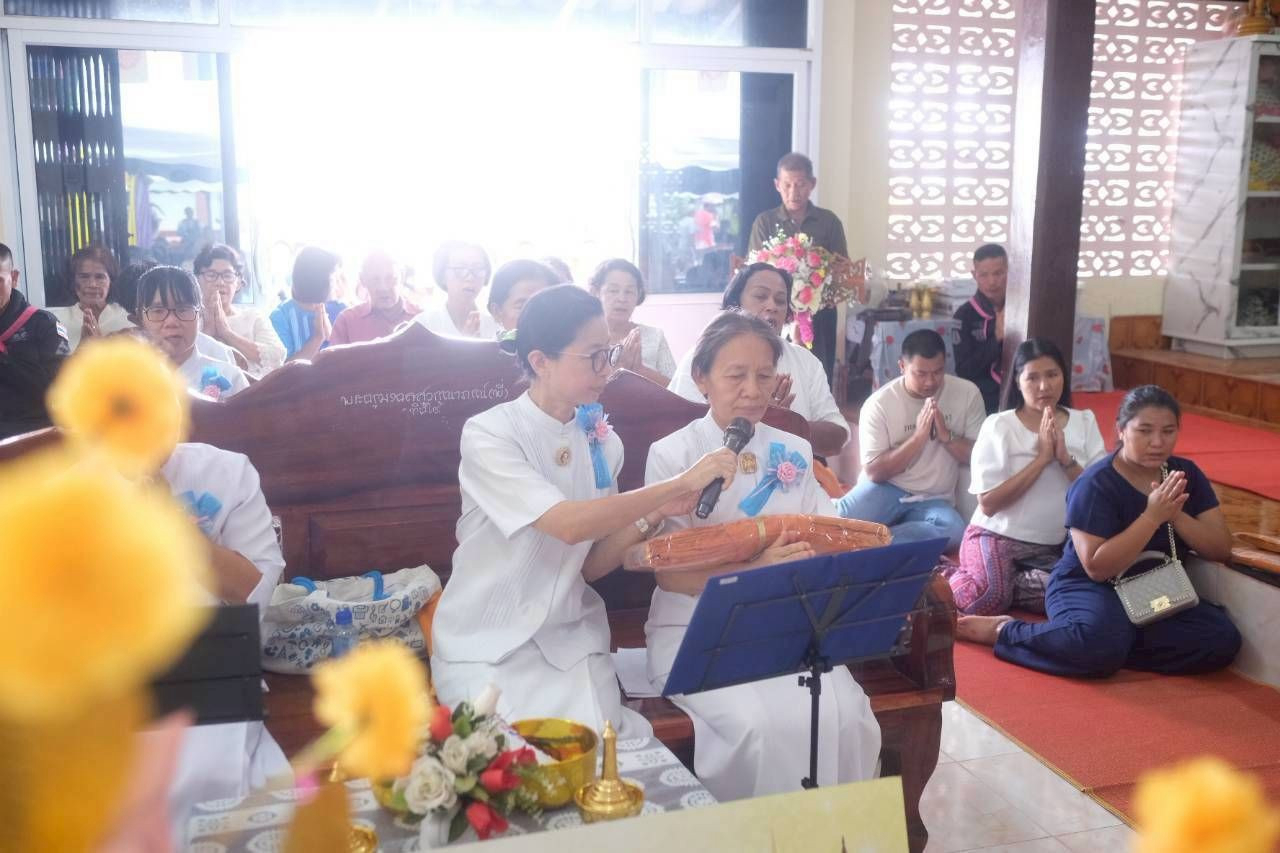 ภาพกล่าวคำถวายกฐินวัดคามวาสิการาม