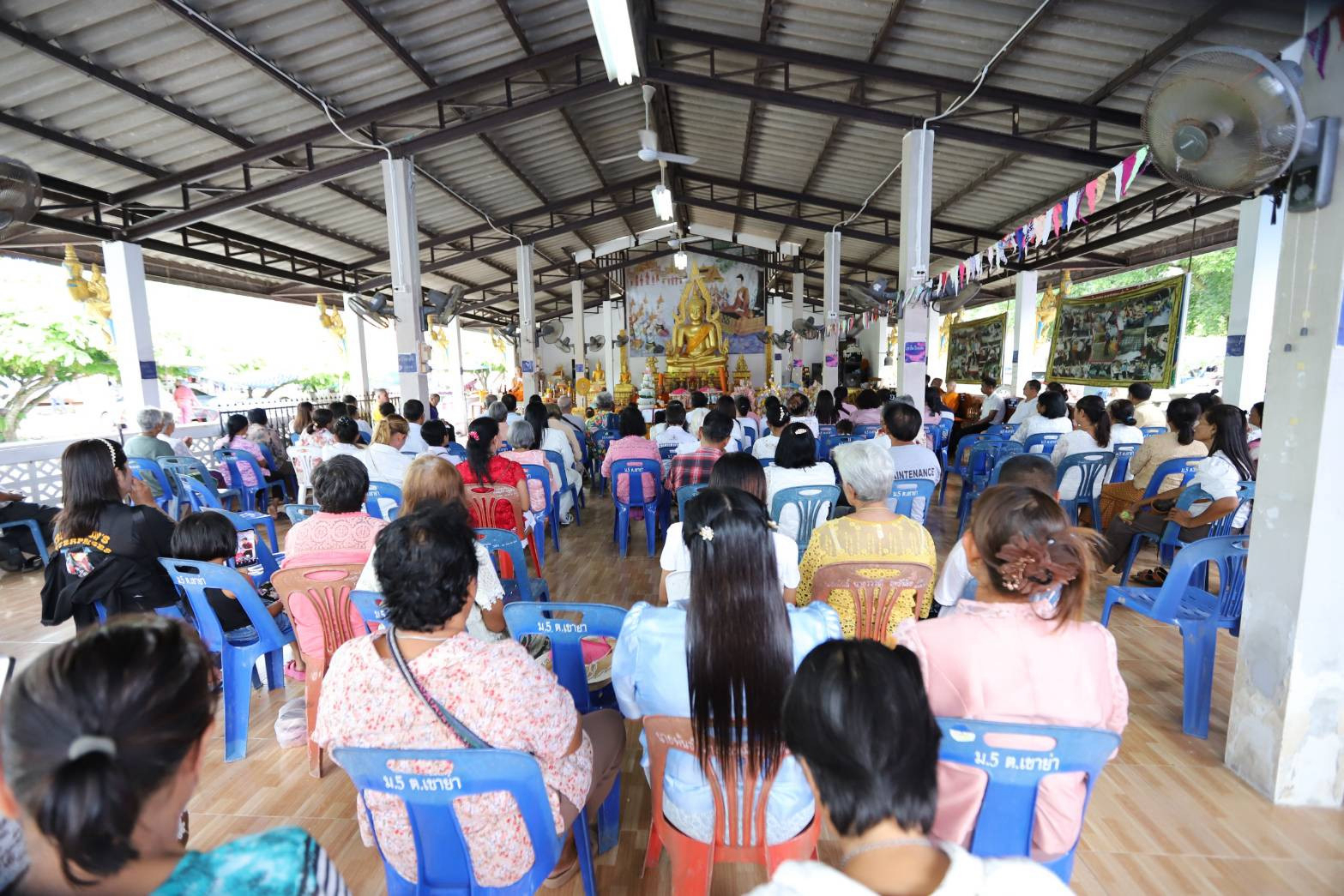 ภาพร่วมพิธีกรรมสำนักสงฆ์วิจิตรประชาราม