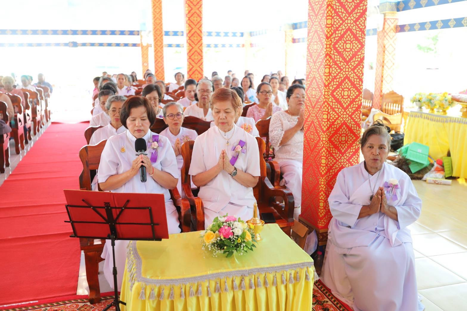 ภาพกล่าวคำถวายกฐินวัดควนปิยาราม(วัดบ้านโพธิ์)