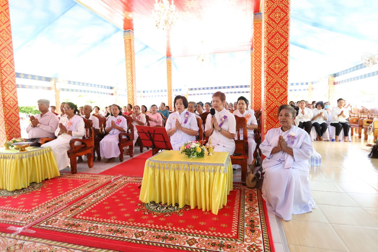 ภาพร่วมพิธีกรรมวัดควนปิยาราม(วัดบ้านโพธิ์)