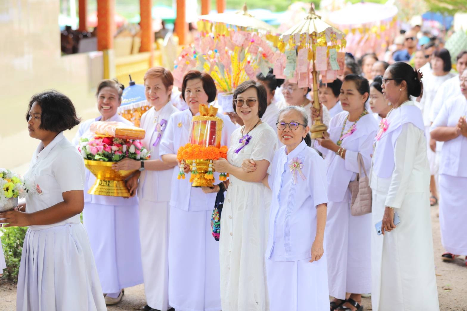 ภาพร่วมพิธีกรรมวัดควนปิยาราม(วัดบ้านโพธิ์)