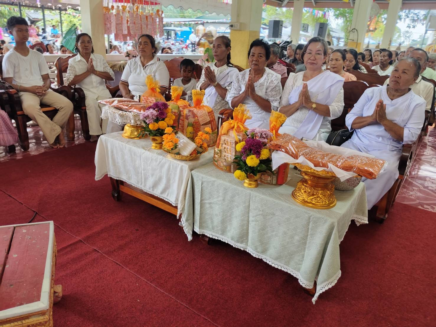 ภาพร่วมพิธีกรรมวัดเตาปูน