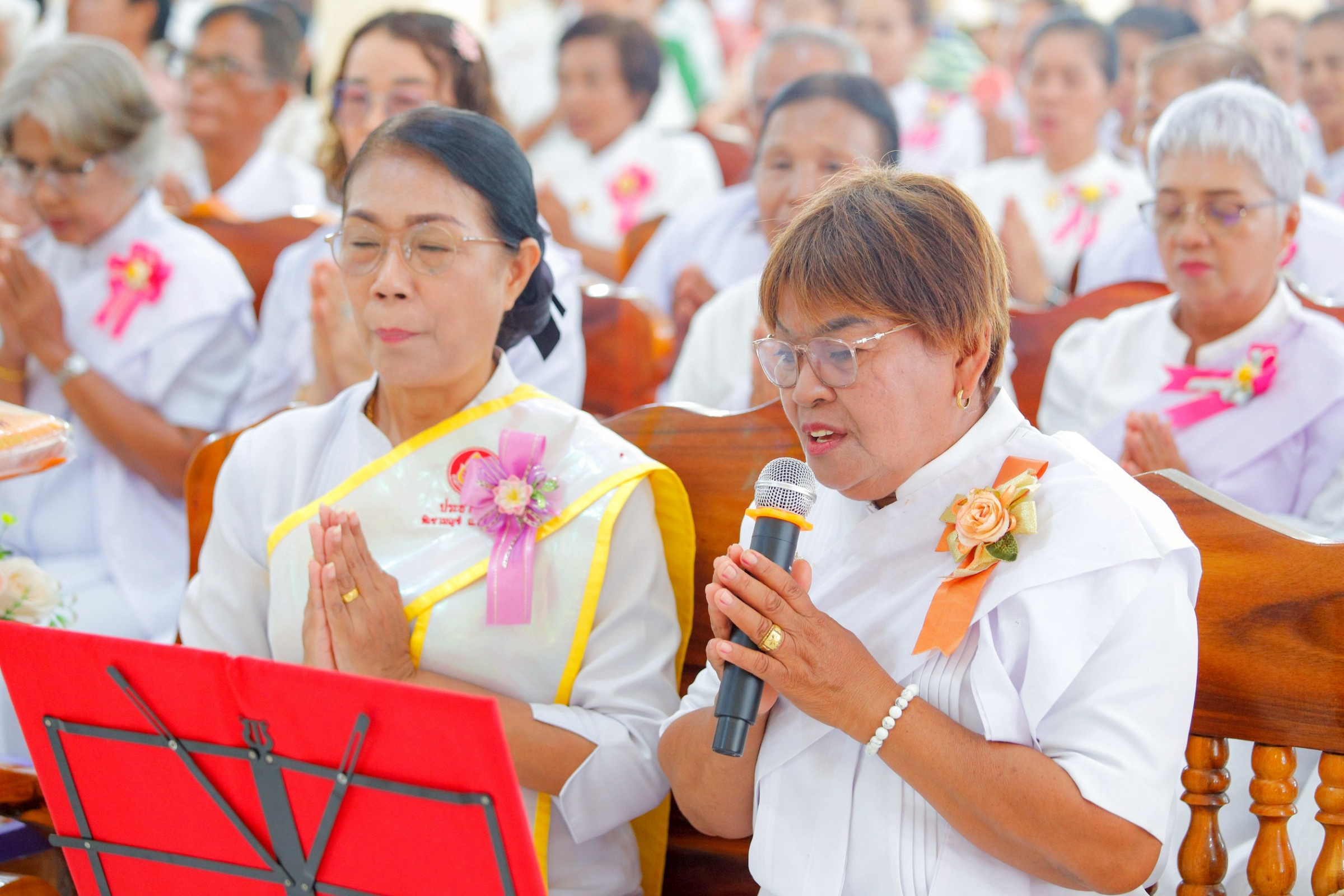 ภาพกล่าวคำถวายกฐินวัดสุภาษิตาราม(เกาะแกง)