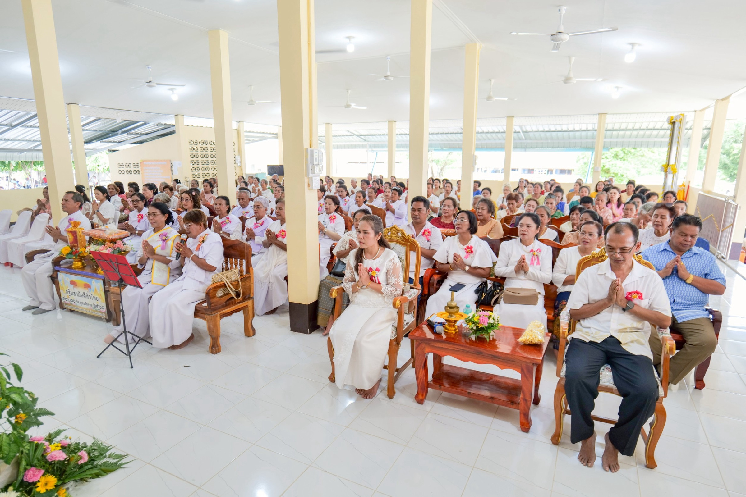 ภาพร่วมพิธีกรรมวัดสุภาษิตาราม(เกาะแกง)