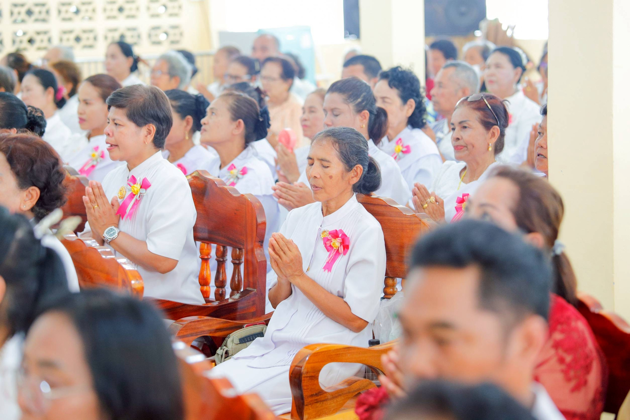 ภาพร่วมพิธีกรรมวัดสุภาษิตาราม(เกาะแกง)