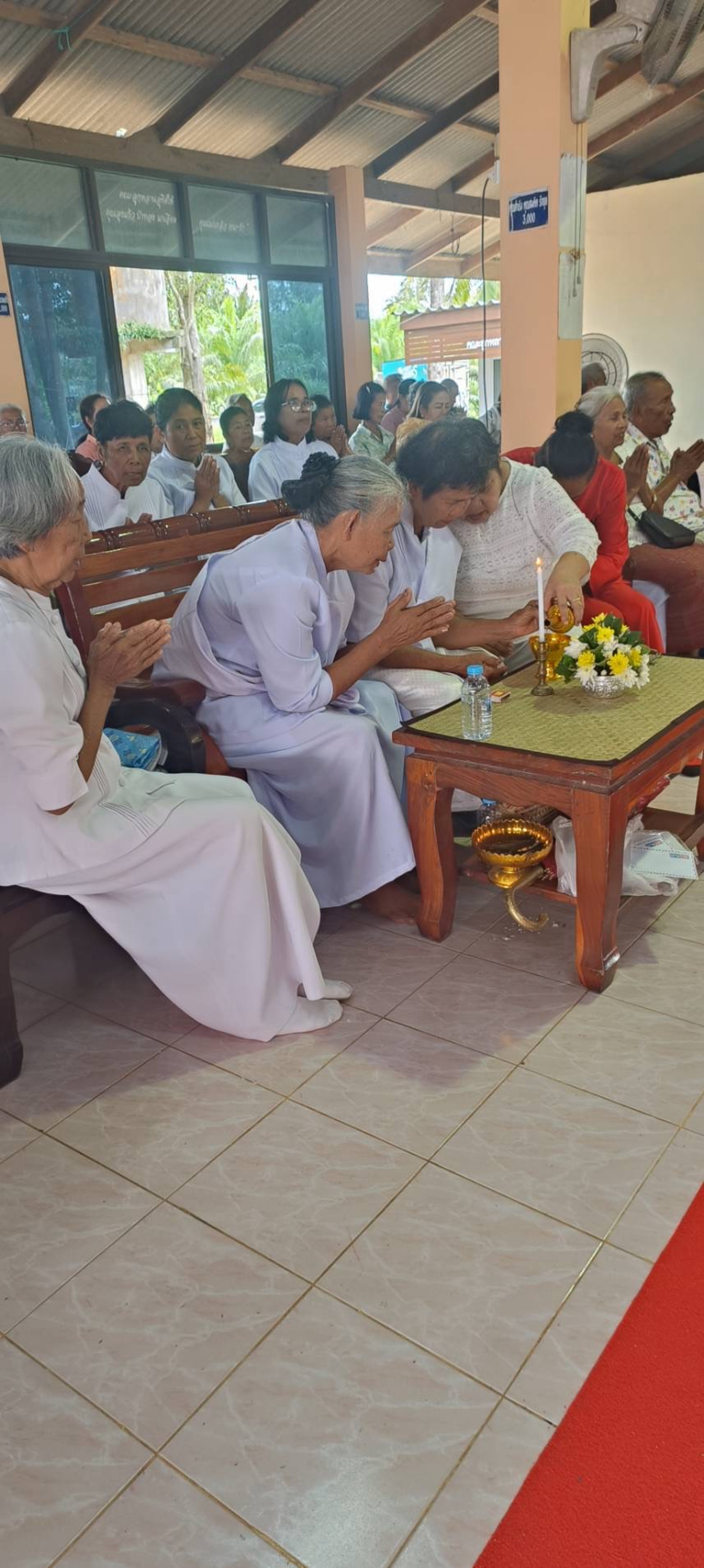 ภาพร่วมพิธีกรรมวัดโคกศักดิ์