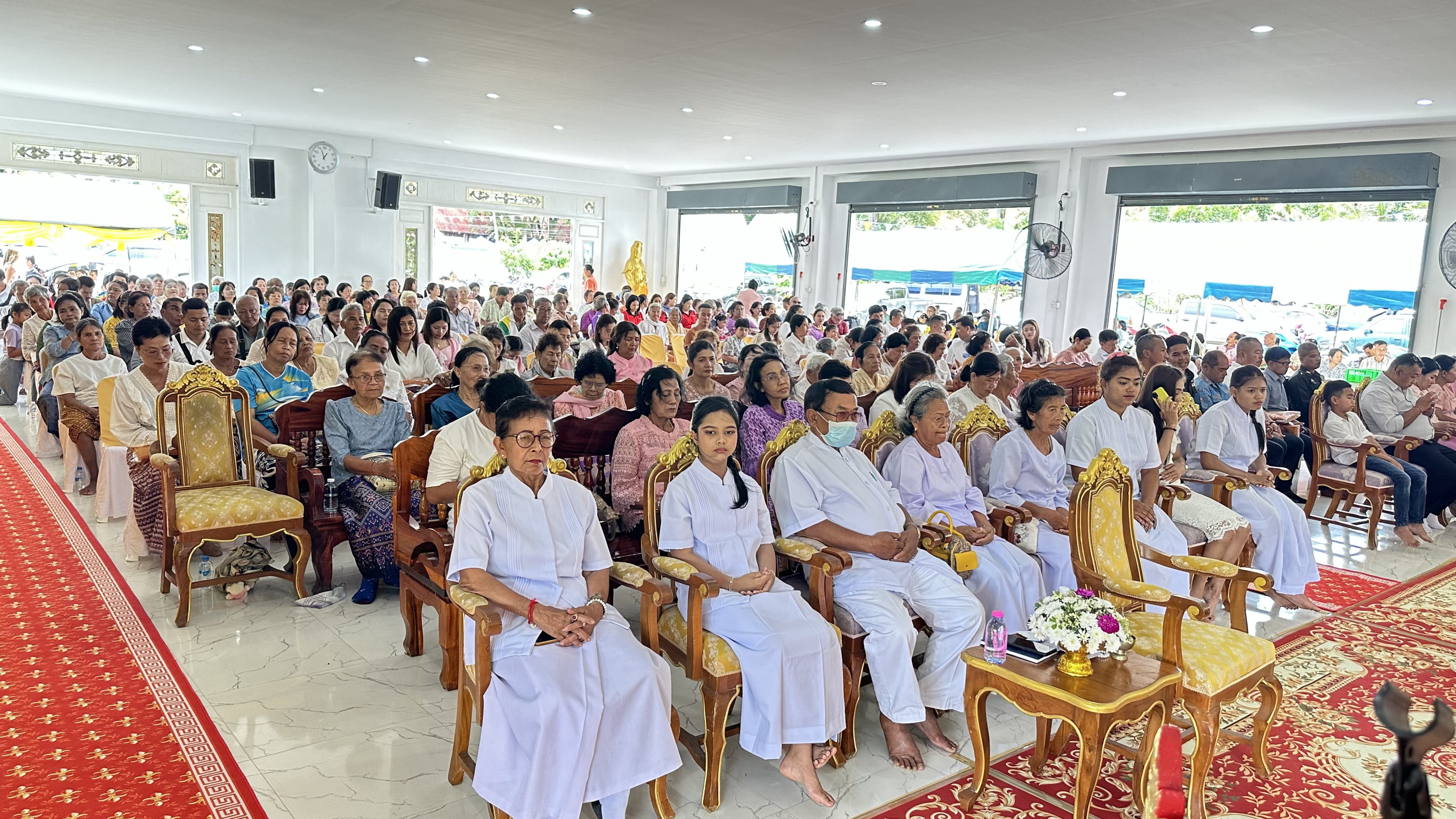 ภาพร่วมพิธีกรรมวัดศรีนคร