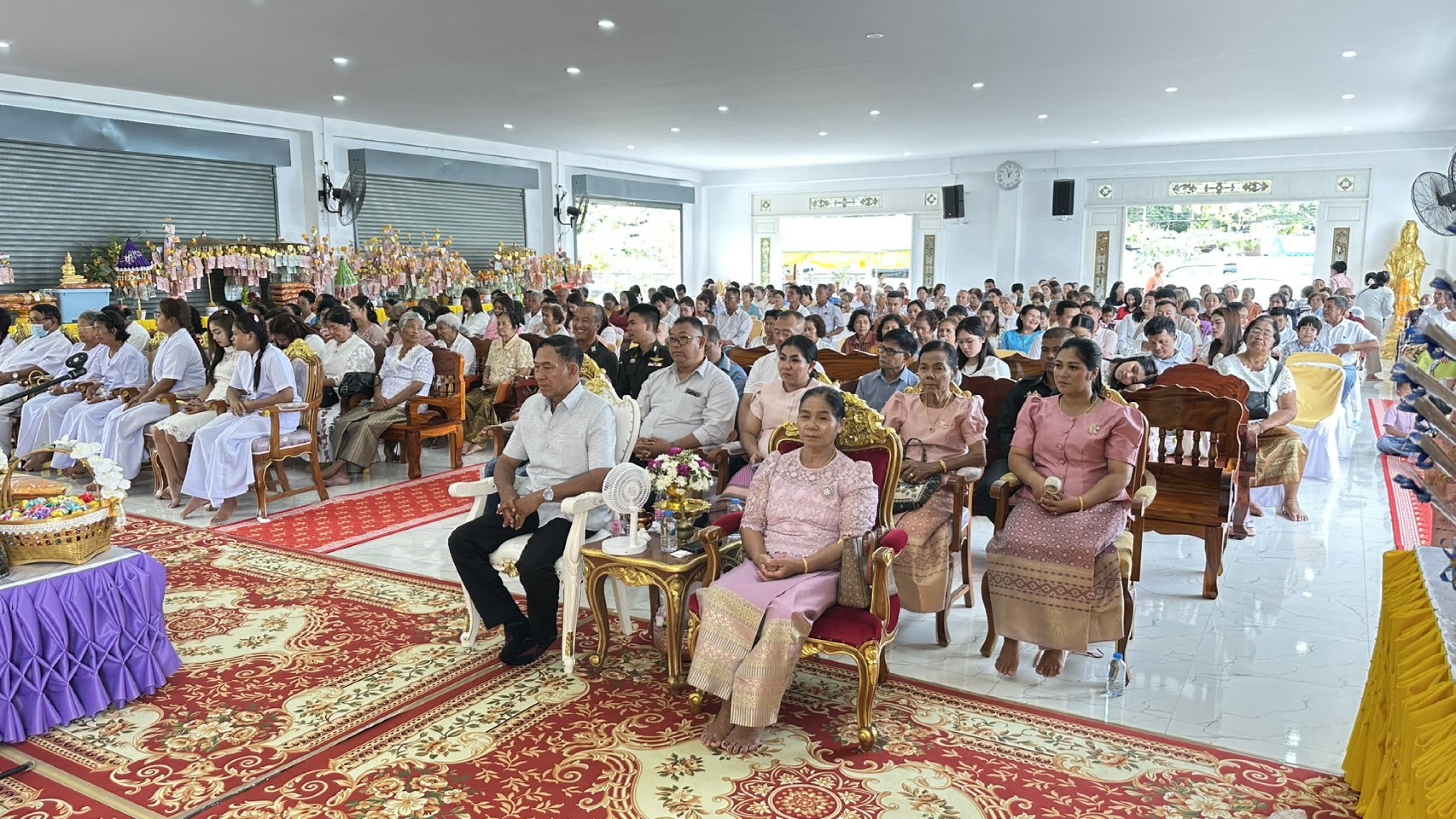 ภาพร่วมพิธีกรรมวัดศรีนคร