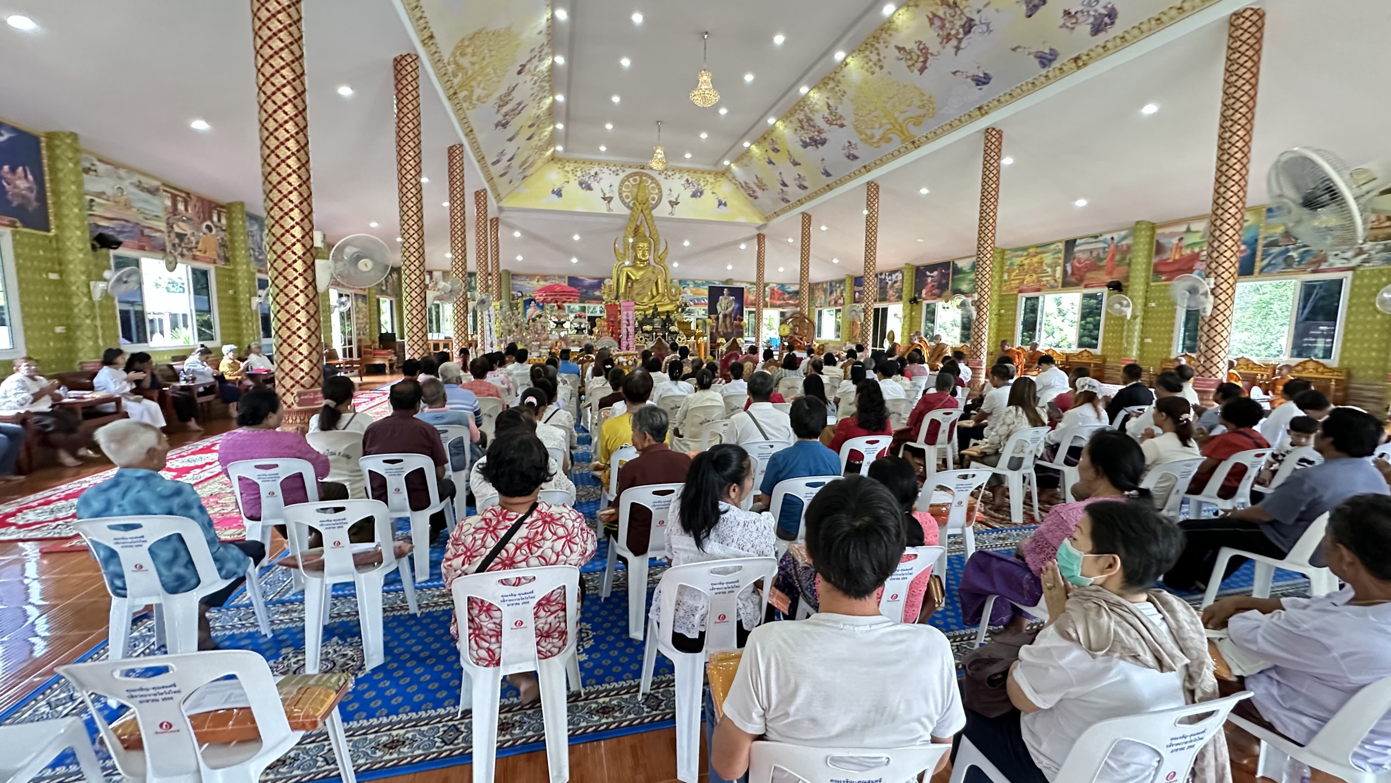 ภาพร่วมพิธีกรรมวัดวังใหม่