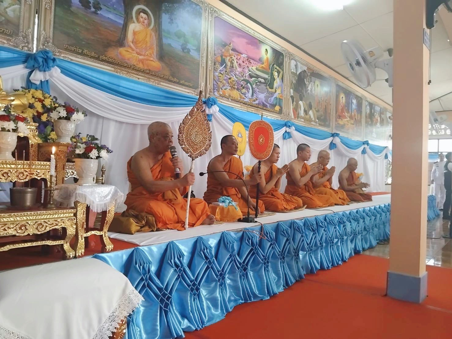 ภาพร่วมพิธีกรรมวัดวชิรปราการ