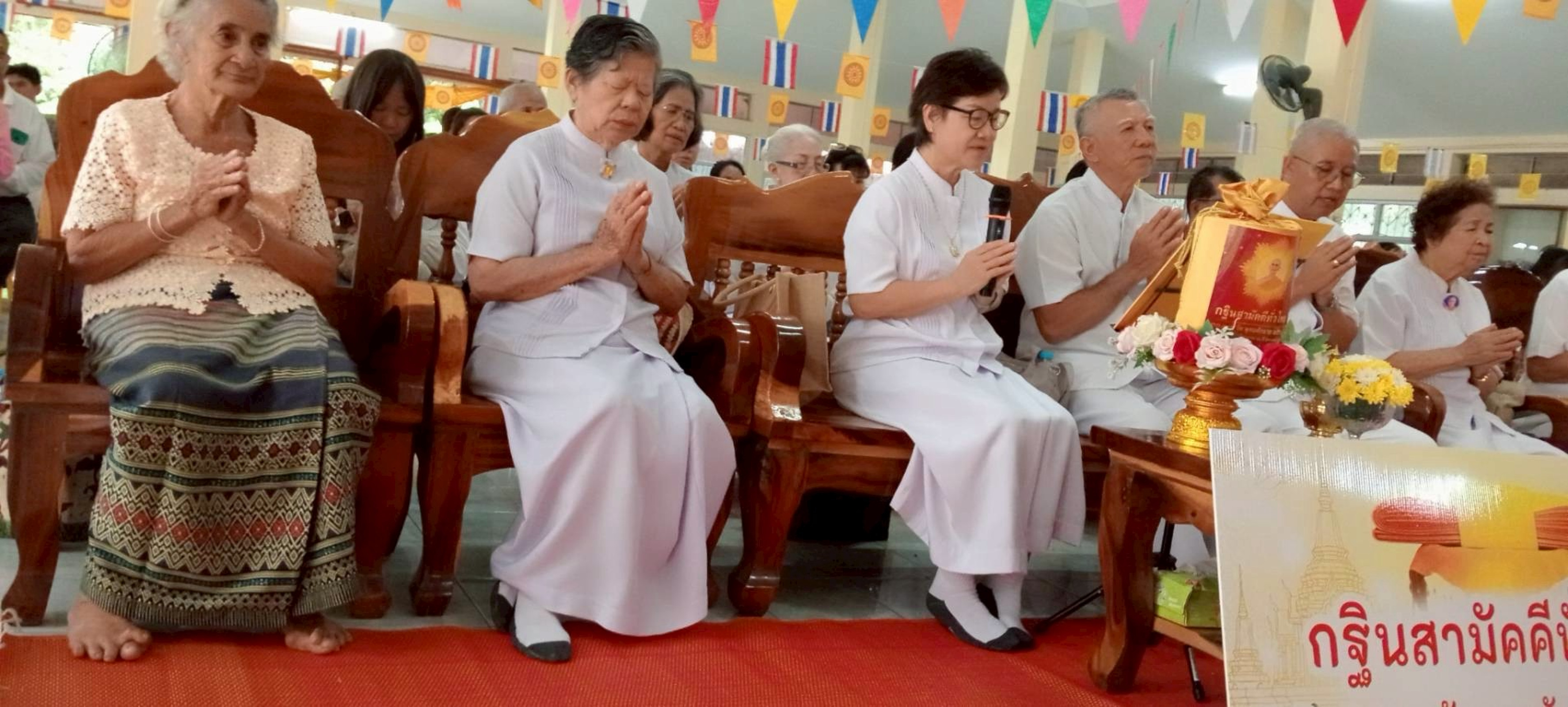 ภาพร่วมพิธีกรรมวัดควนเนียง