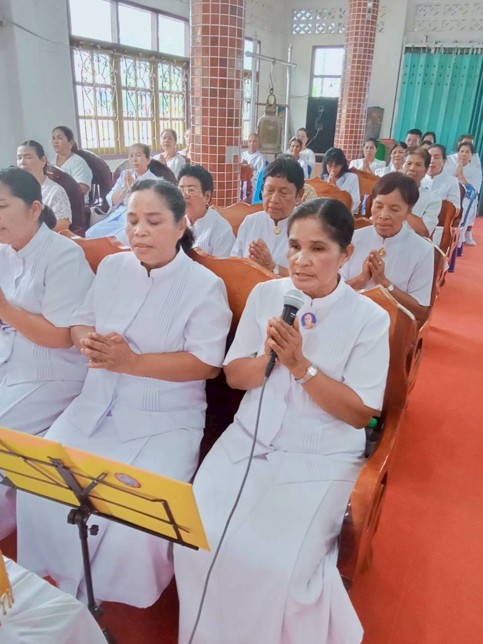 ภาพกล่าวคำถวายกฐินวัดสะกอม