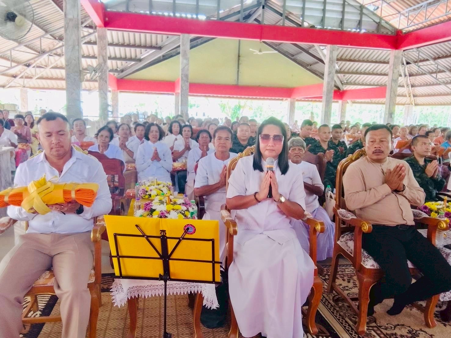 ภาพร่วมพิธีกรรมวัดวังไทร