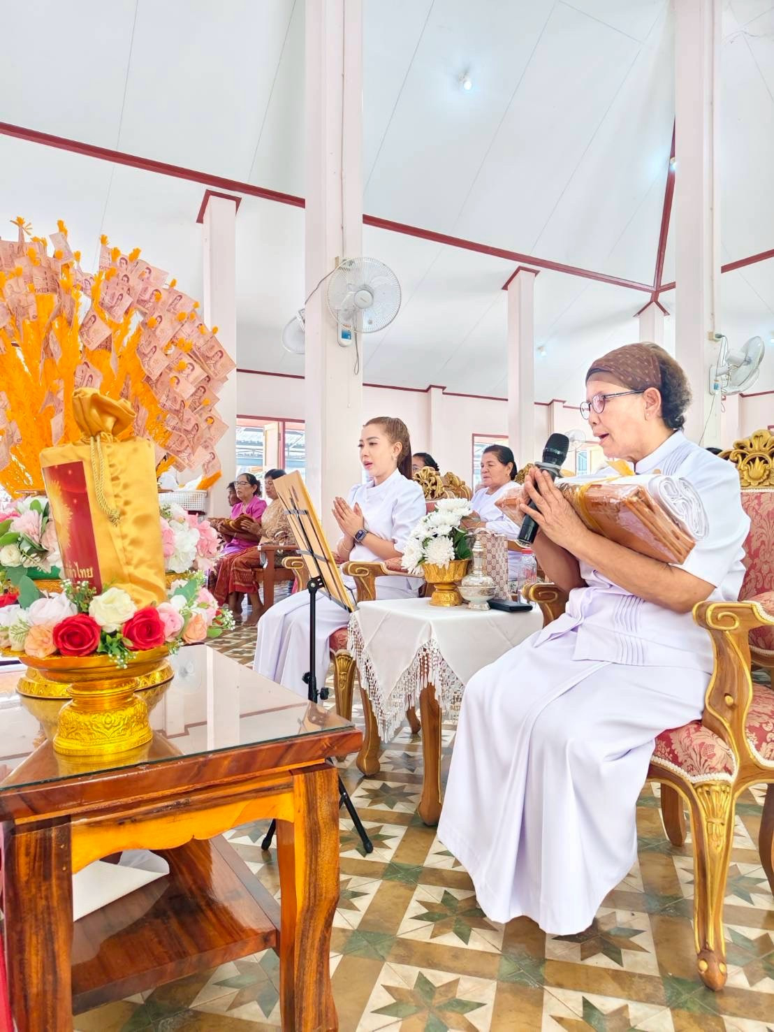 ภาพกล่าวคำถวายกฐินวัดประดิษฐ์สโมสร