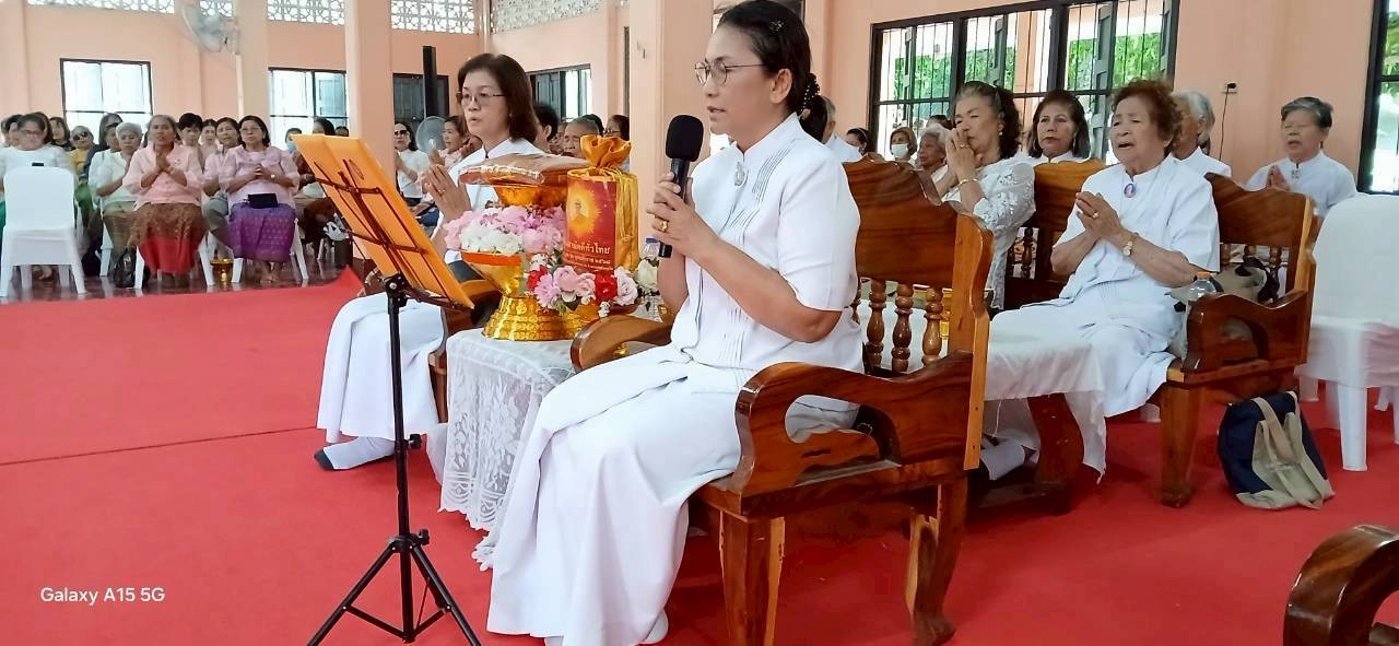 ภาพกล่าวคำถวายกฐินวัดควนเนียง