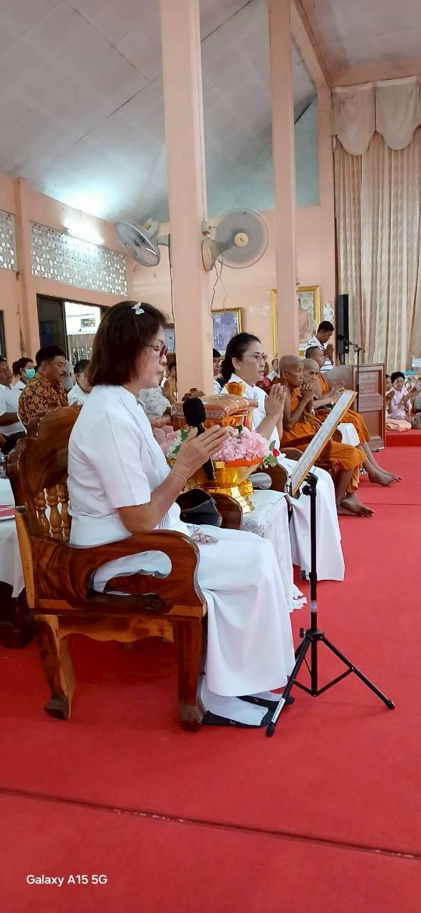 ภาพร่วมพิธีกรรมวัดควนเนียง