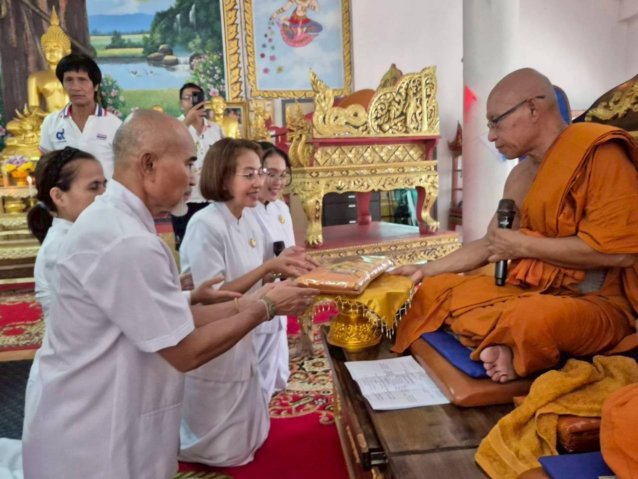 ภาพร่วมพิธีกรรมวัดคงคาเลียบ