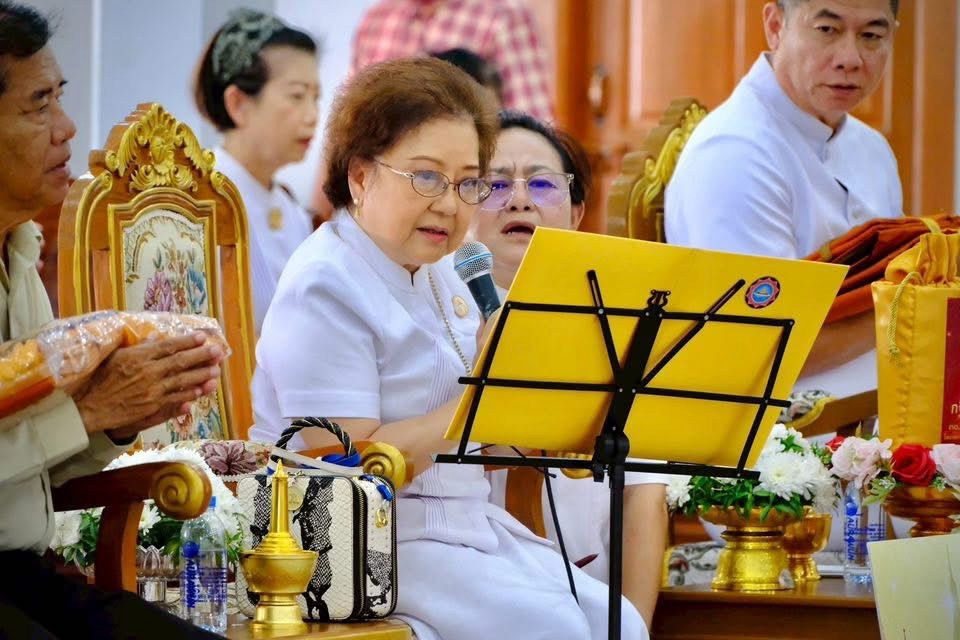 ภาพกล่าวคำถวายกฐินวัดโคกม่วง