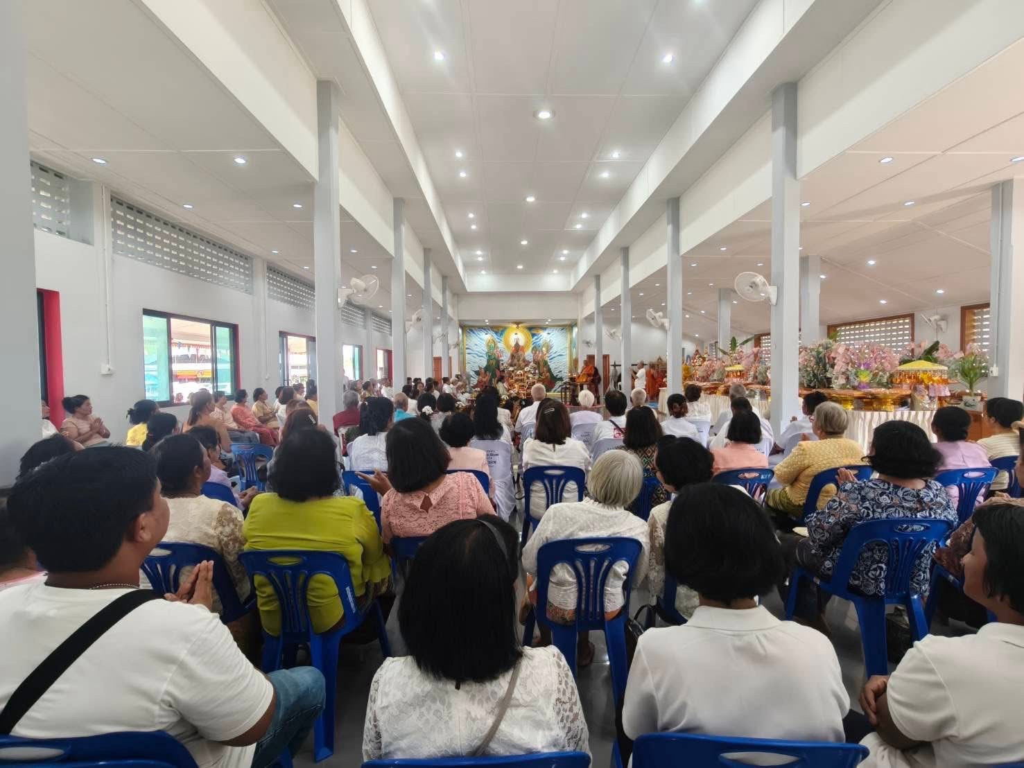 ภาพร่วมพิธีกรรมวัดโคกม่วง