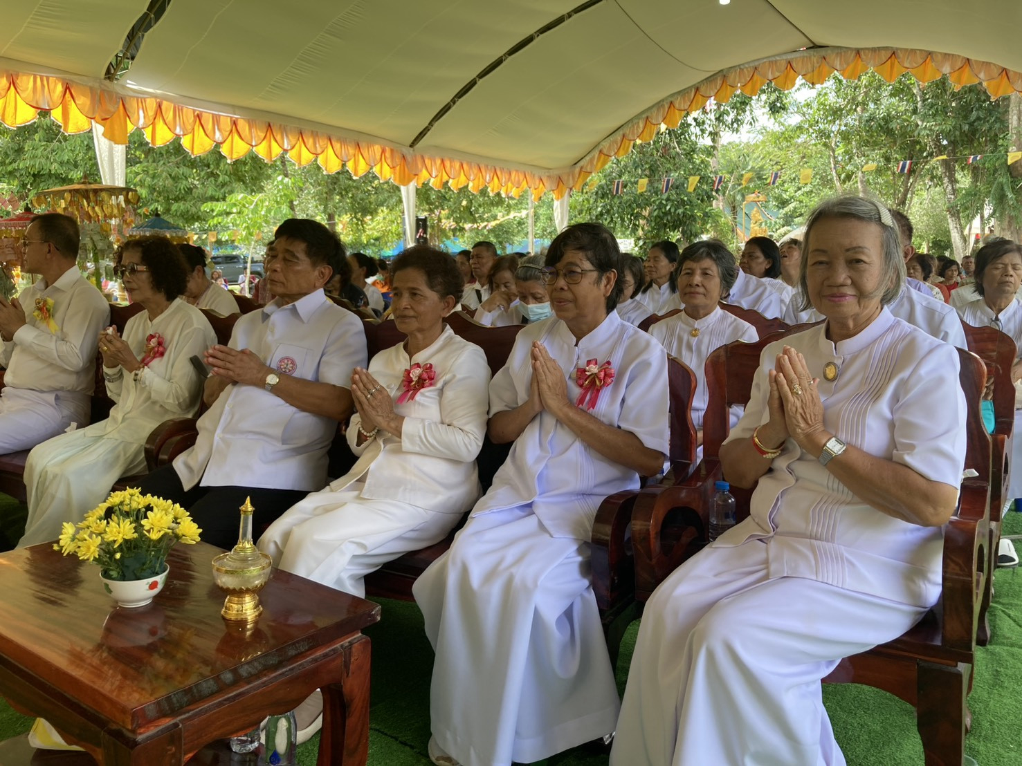 ภาพร่วมพิธีกรรมวัดเกาะอภินิหาร(วัดกุหร่า)