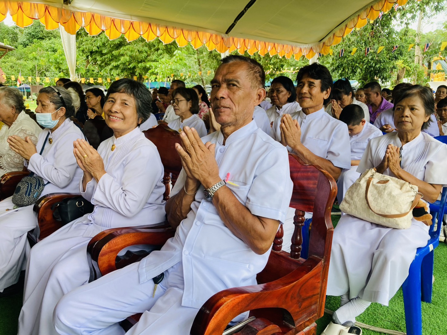 ภาพร่วมพิธีกรรมวัดเกาะอภินิหาร(วัดกุหร่า)