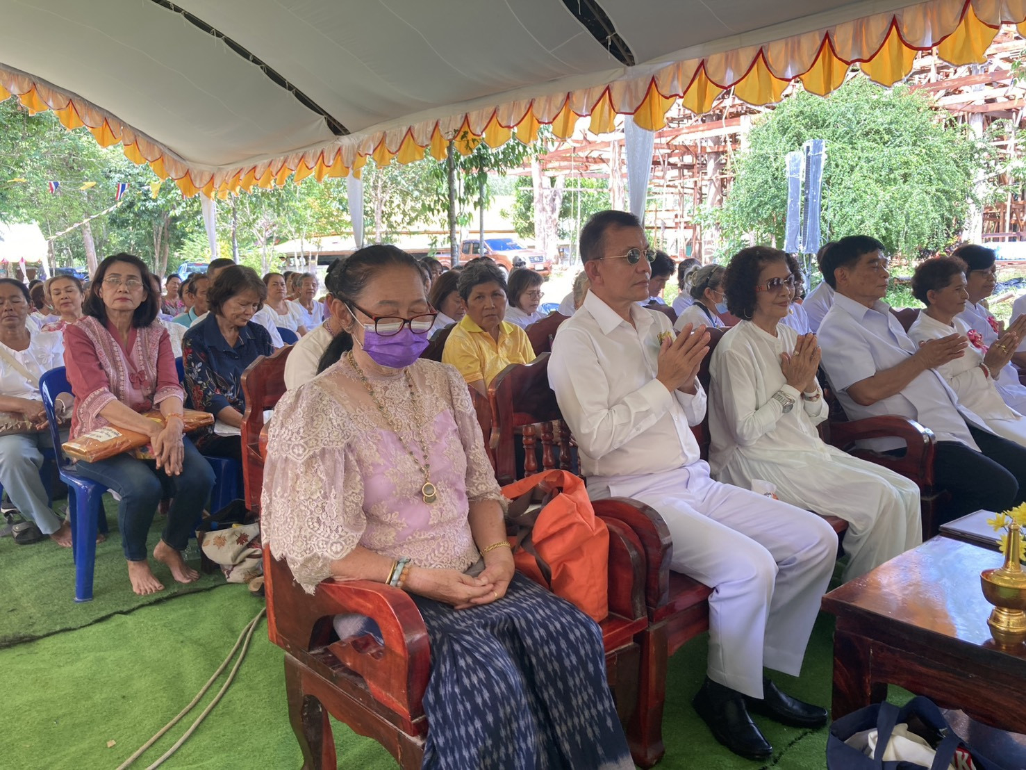 ภาพร่วมพิธีกรรมวัดเกาะอภินิหาร(วัดกุหร่า)