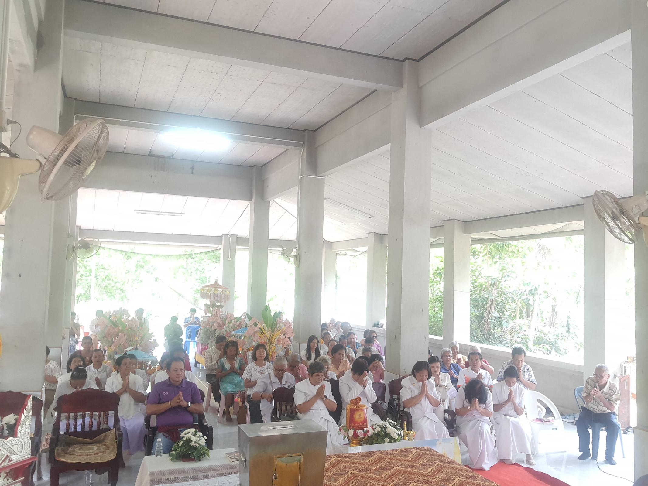 ภาพร่วมพิธีกรรมวัดวังพาคีรีวงค์