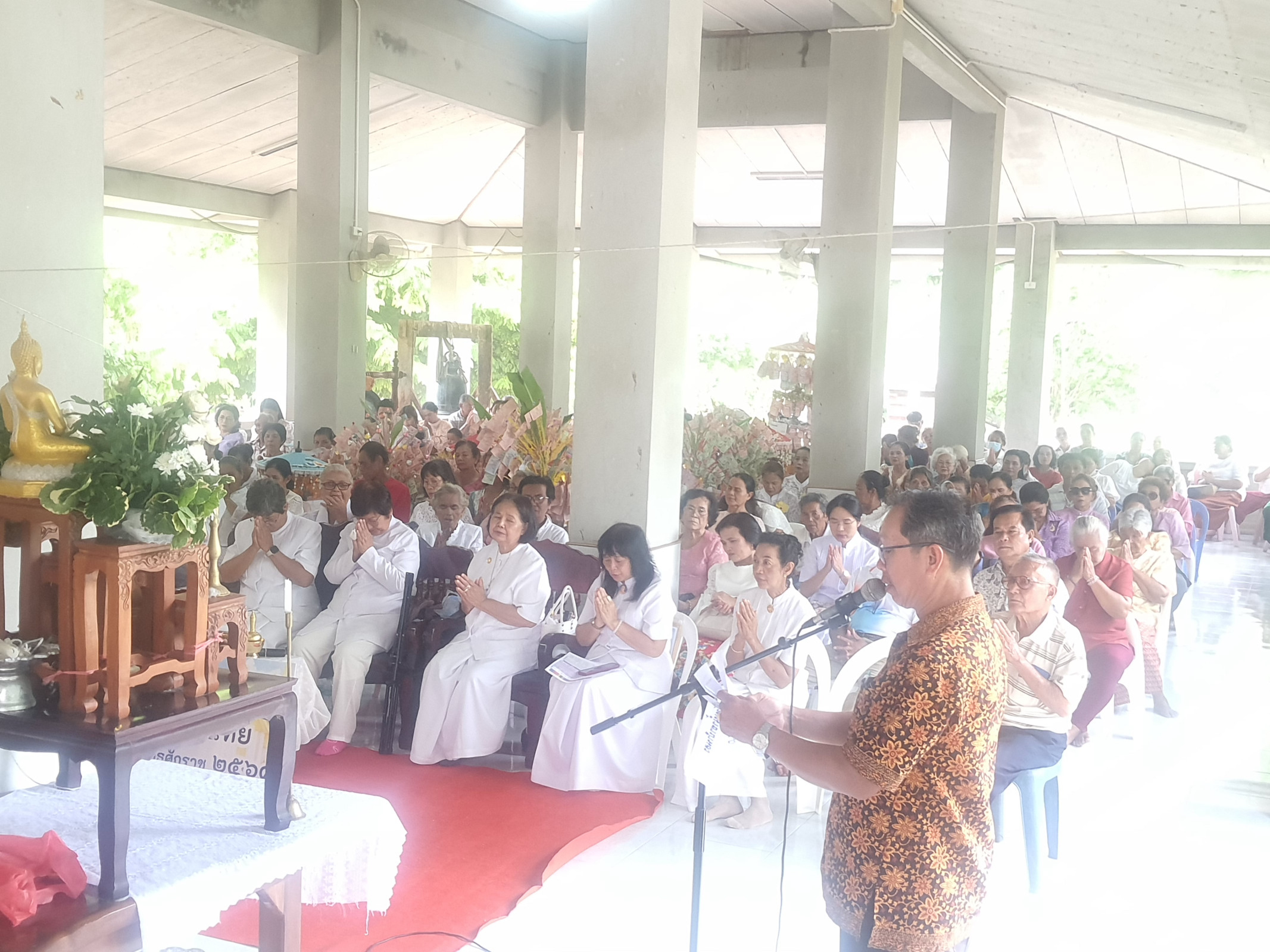 ภาพร่วมพิธีกรรมวัดวังพาคีรีวงค์