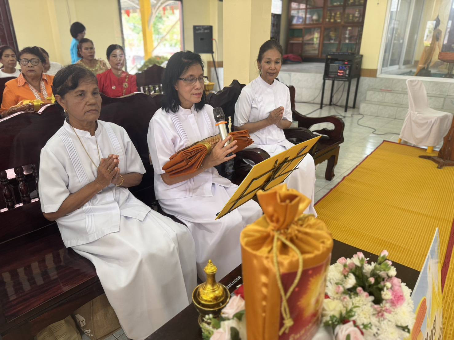 ภาพกล่าวคำถวายกฐินวัดประเจียก