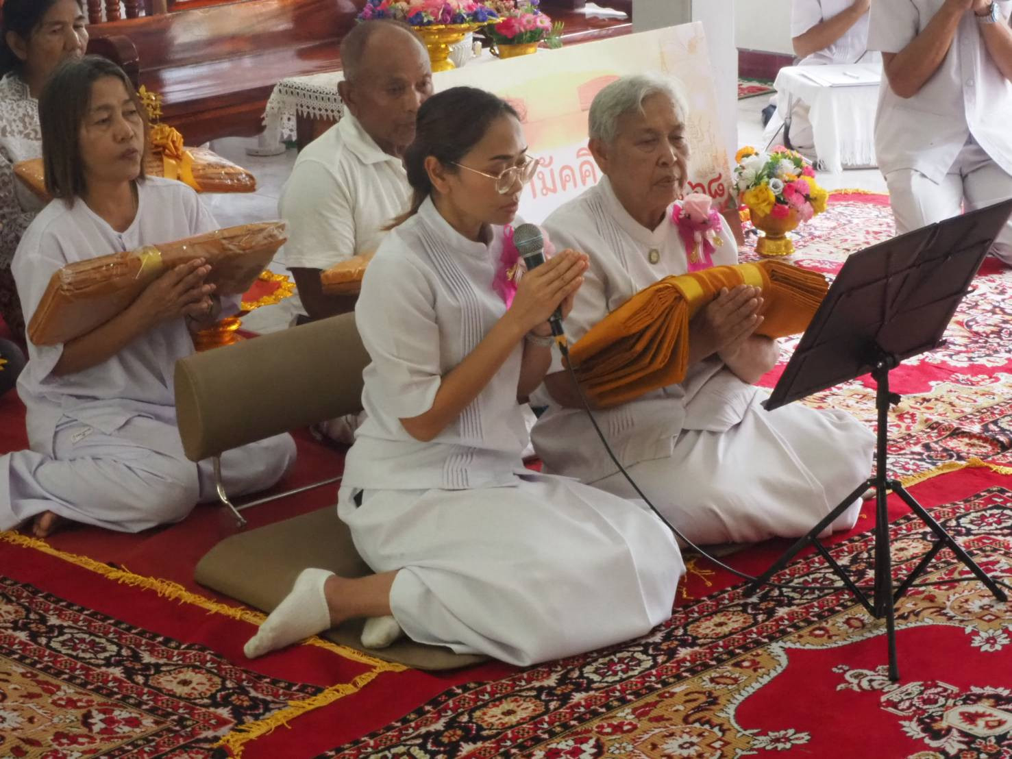 ภาพกล่าวคำถวายกฐินวัดท่าชะมวง