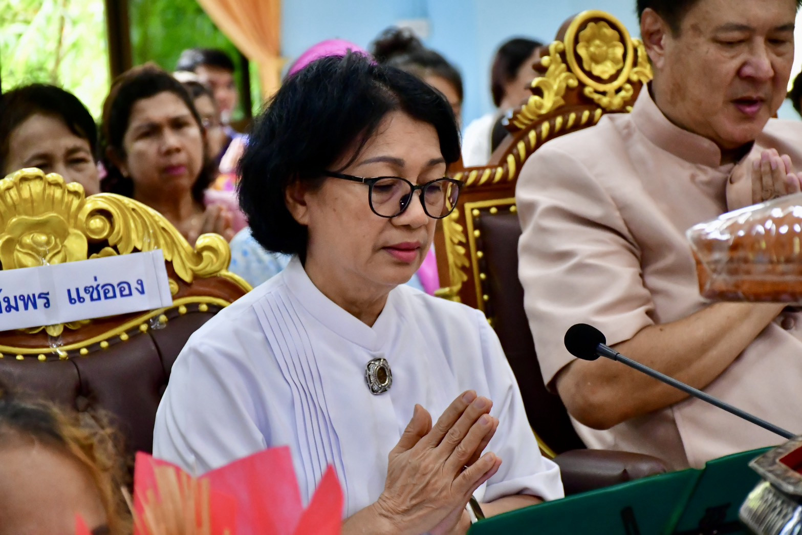 ภาพกล่าวคำถวายกฐินวัดสตูลสันตยาราม