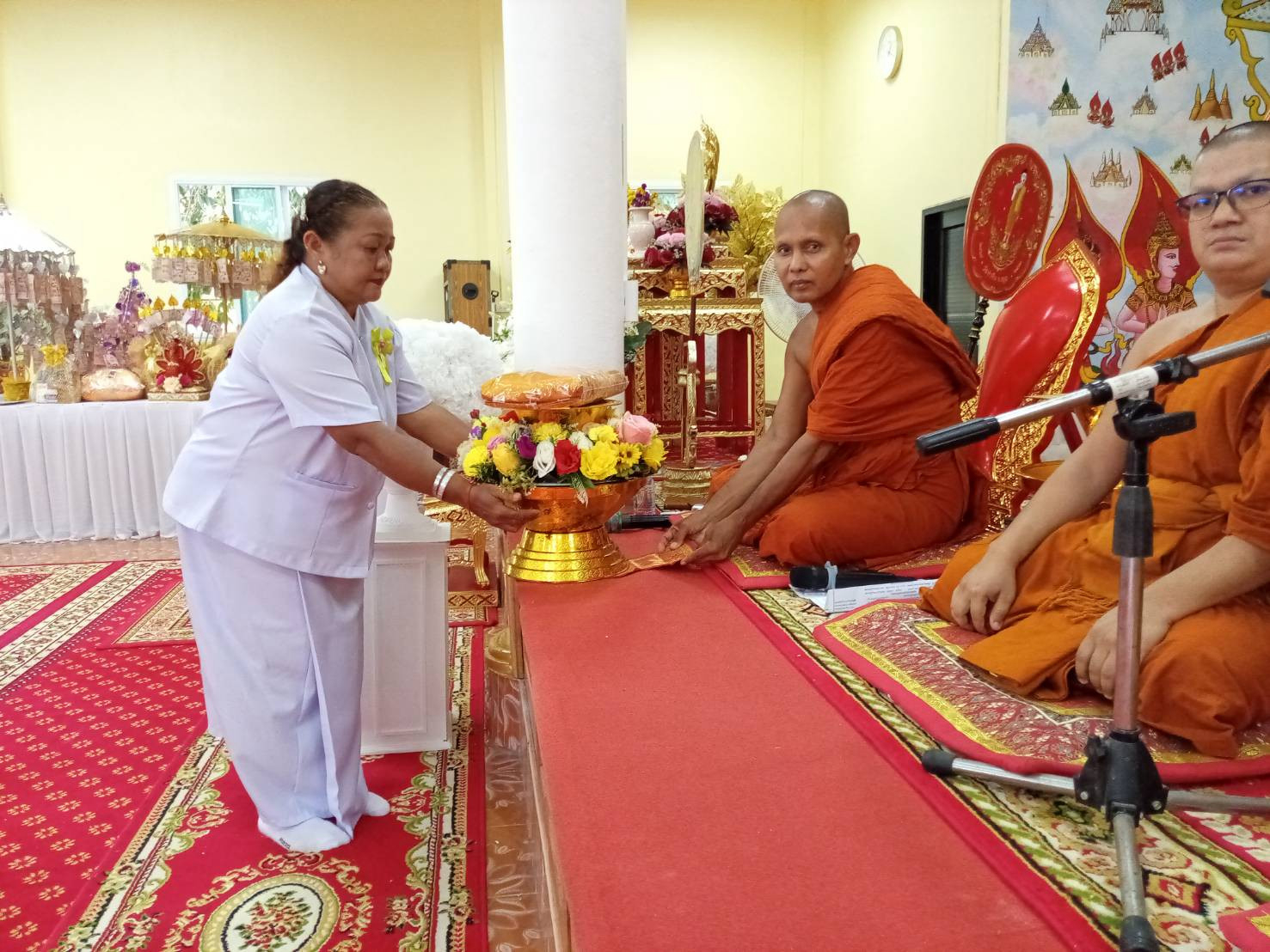 ภาพร่วมพิธีกรรมวัดท่าจีน