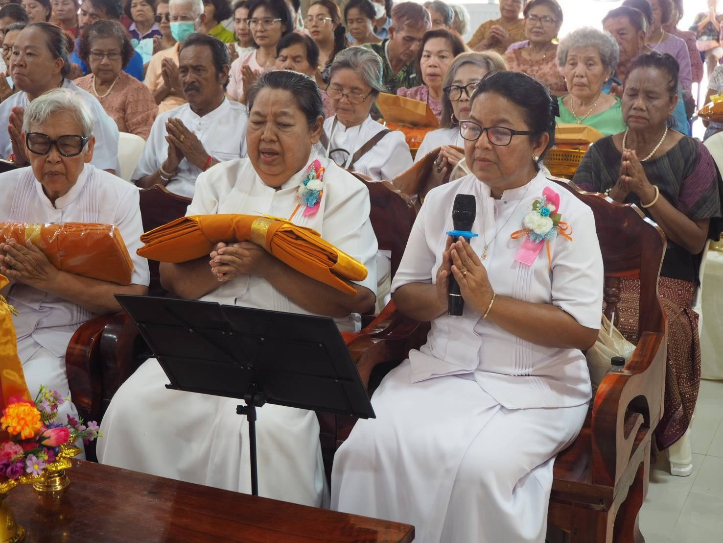 ภาพกล่าวคำถวายกฐินวัดพิทักษ์คลองขุด