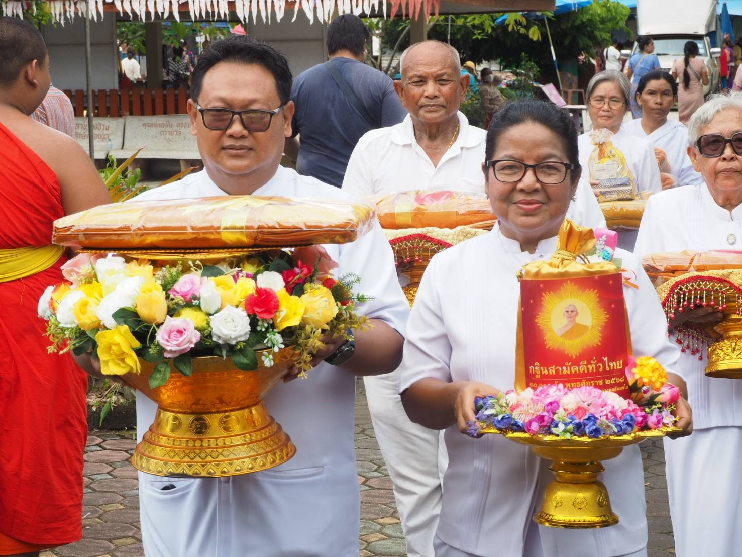 ภาพร่วมพิธีกรรมวัดพิทักษ์คลองขุด