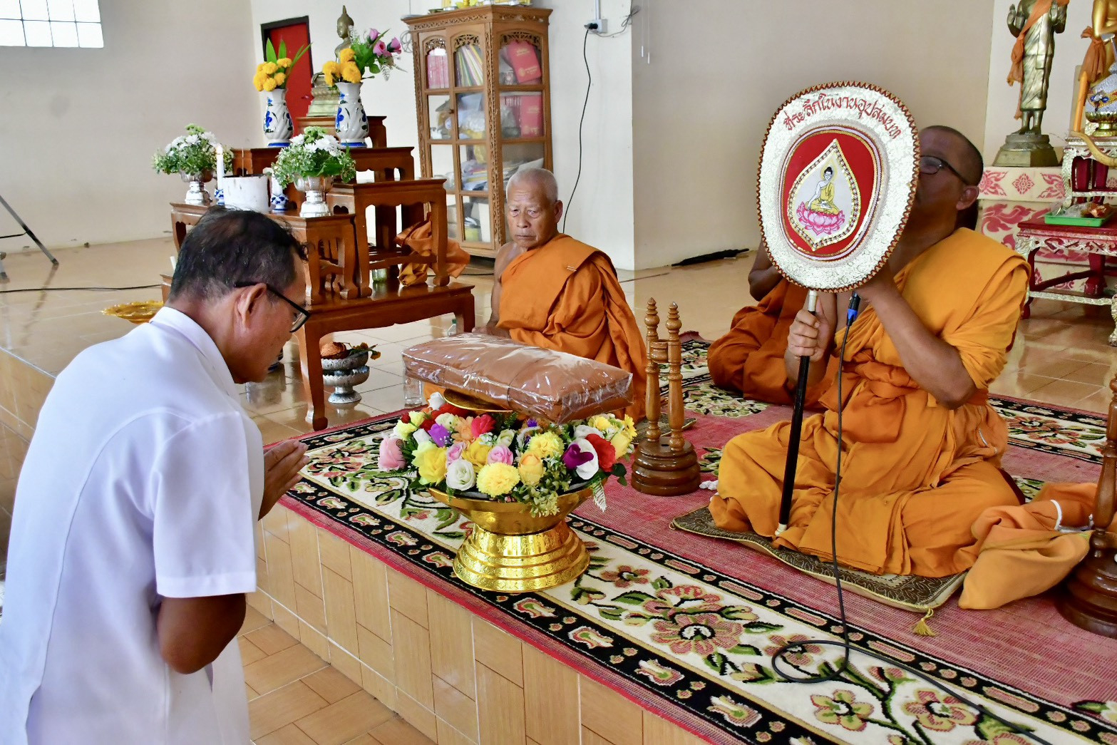 ภาพร่วมพิธีกรรมวัดนิคมประชาราม (ผัง36)