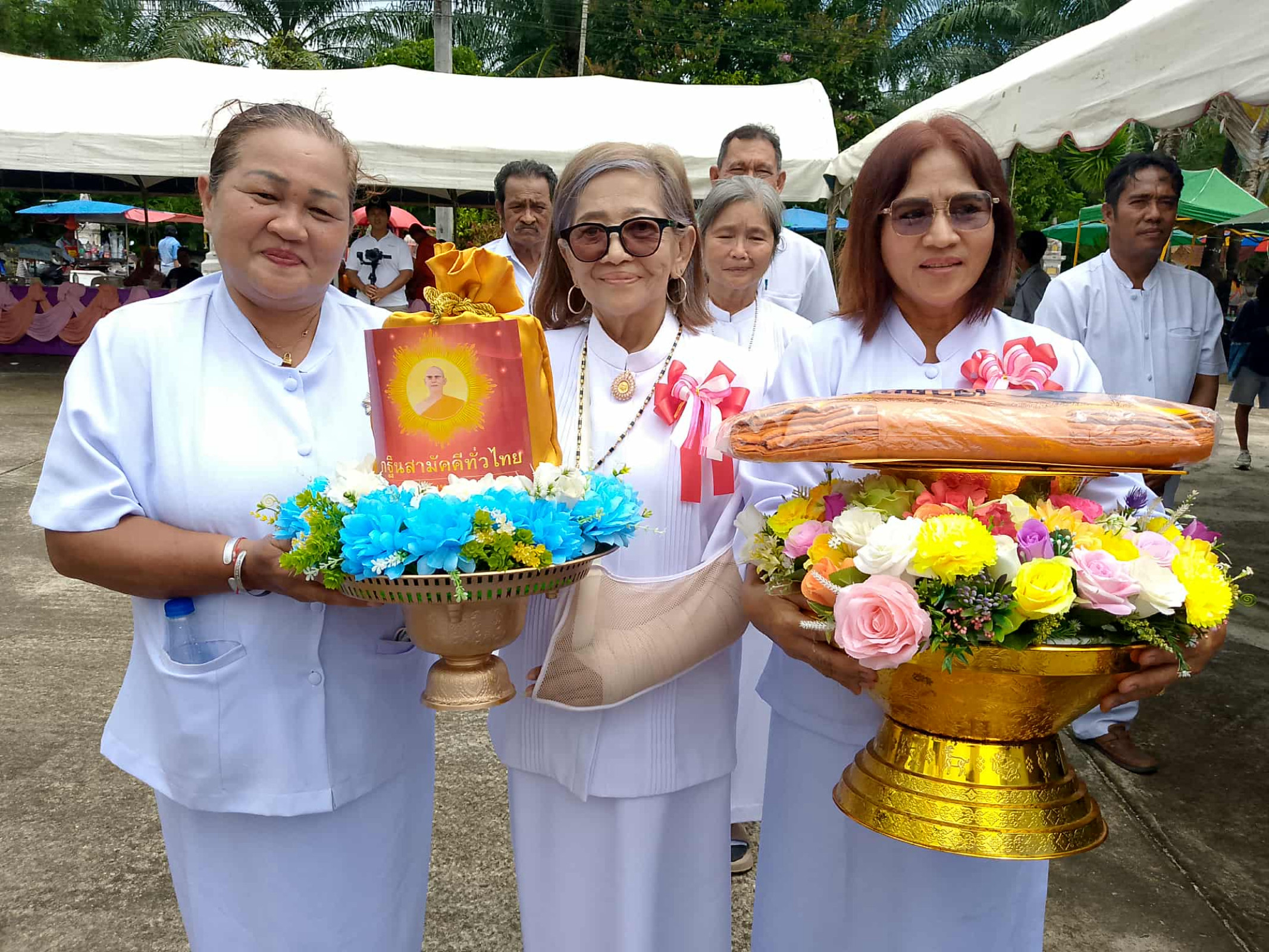 ภาพร่วมพิธีกรรมวัดนิคมพัฒนาราม (ผัง7)