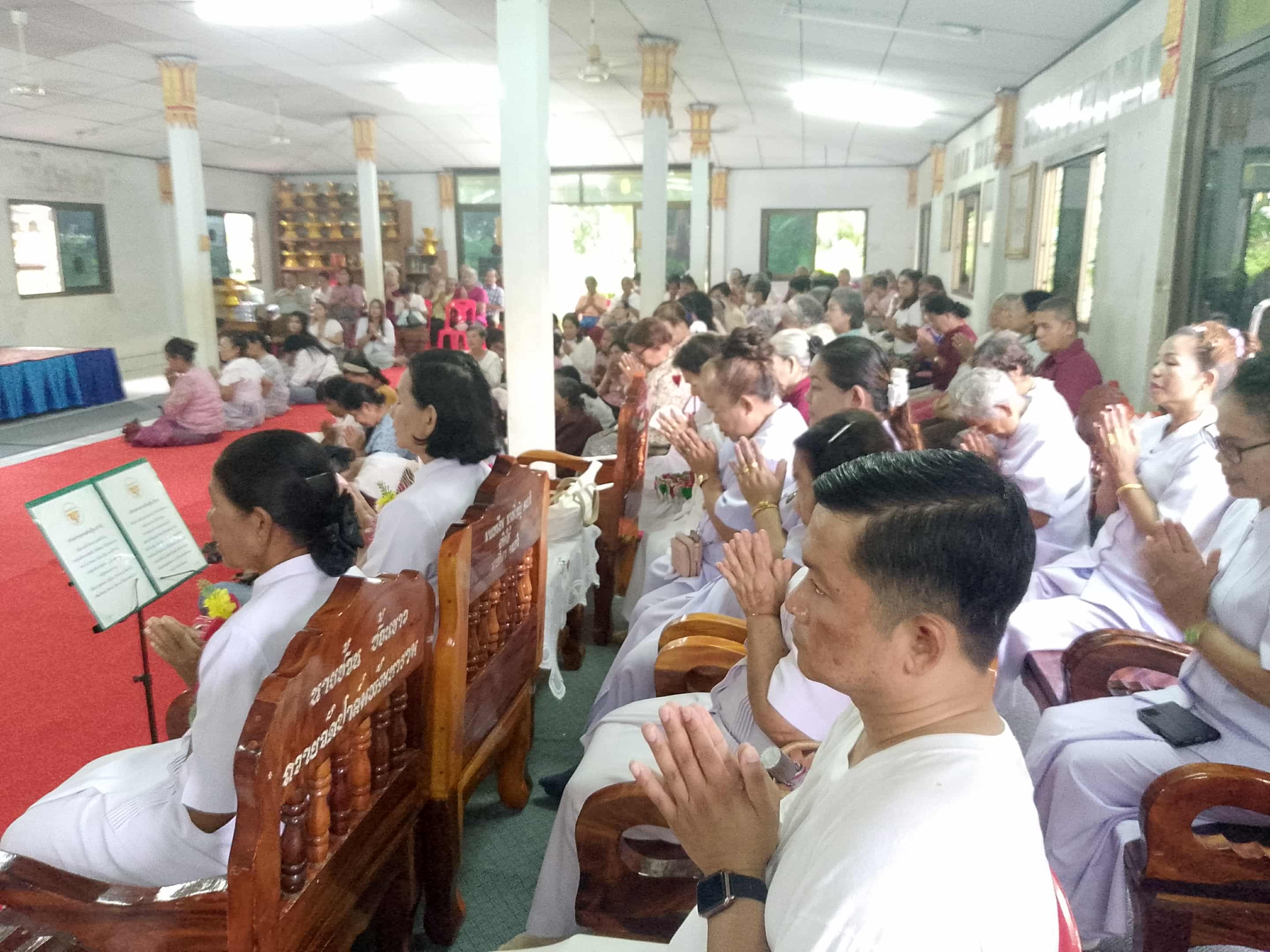 ภาพร่วมพิธีกรรมวัดปาล์มพัฒนาราม (ปาล์ม1เก่า)