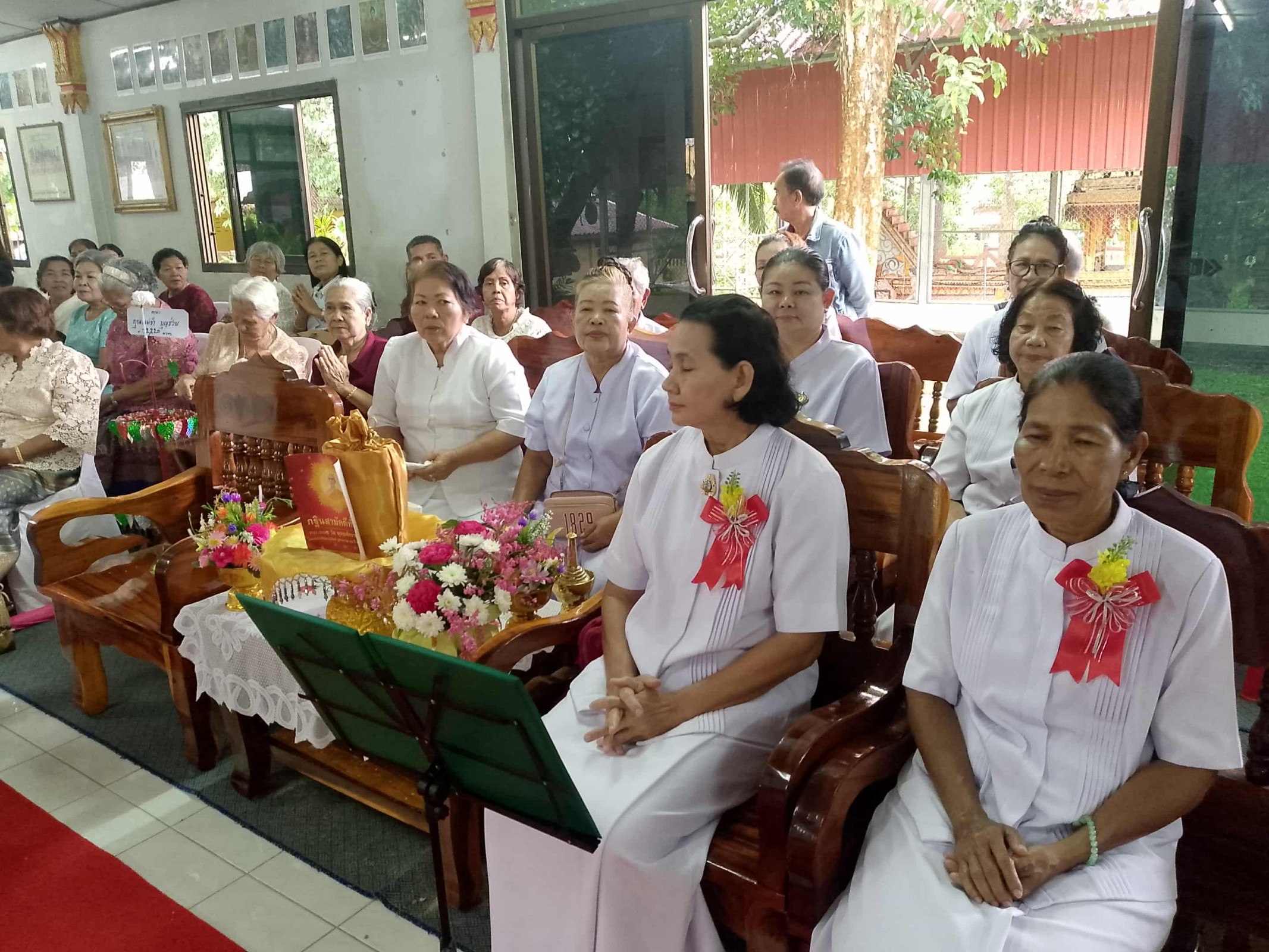 ภาพร่วมพิธีกรรมวัดปาล์มพัฒนาราม (ปาล์ม1เก่า)