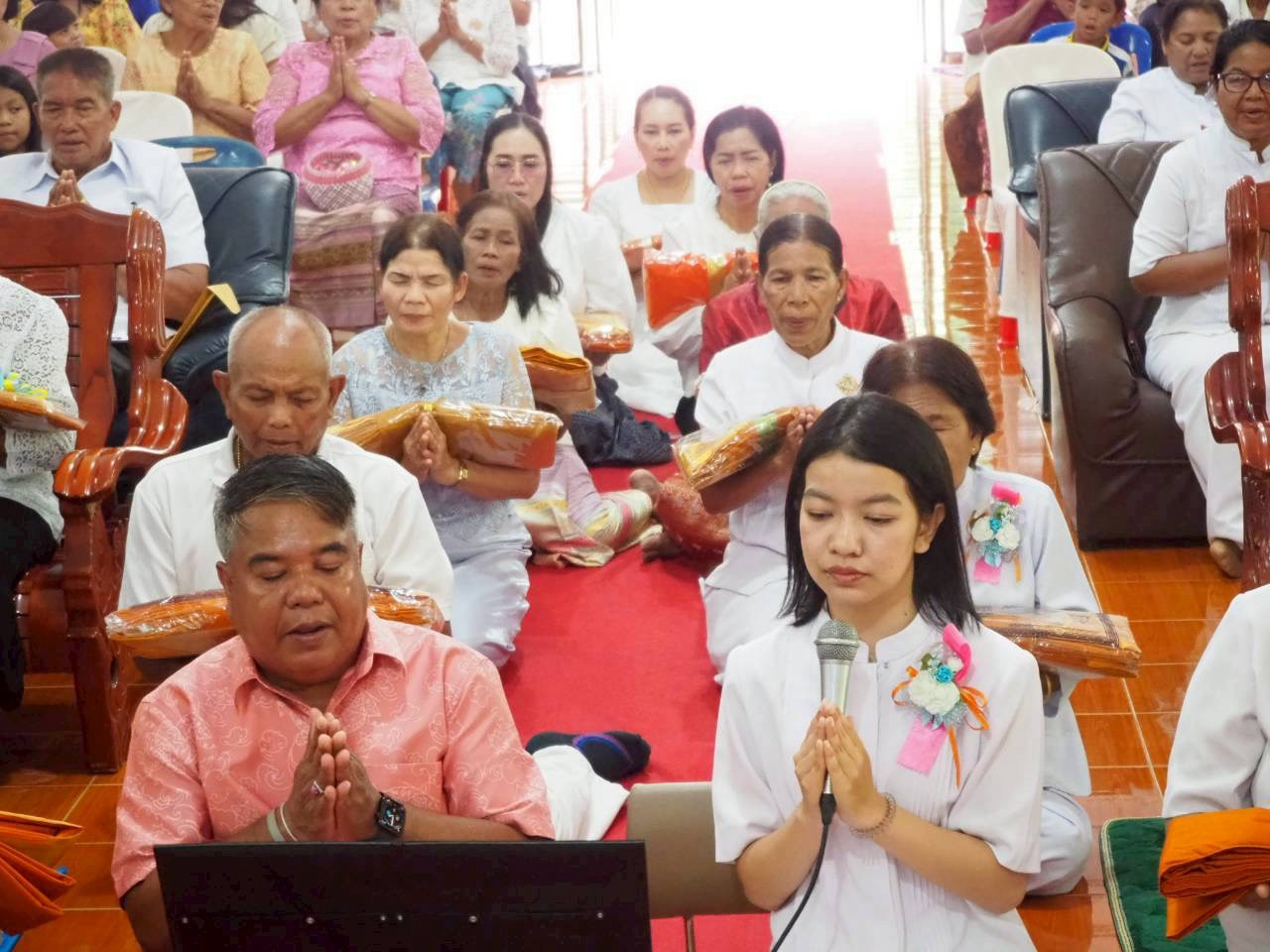 ภาพกล่าวคำถวายกฐินวัดผังปาล์ม 3