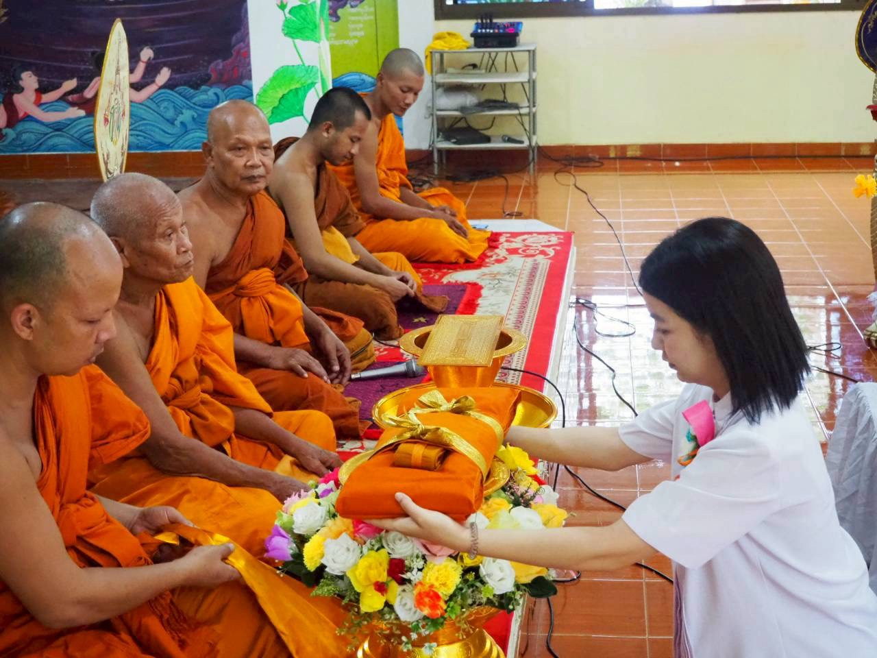 ภาพร่วมพิธีกรรมวัดผังปาล์ม 3