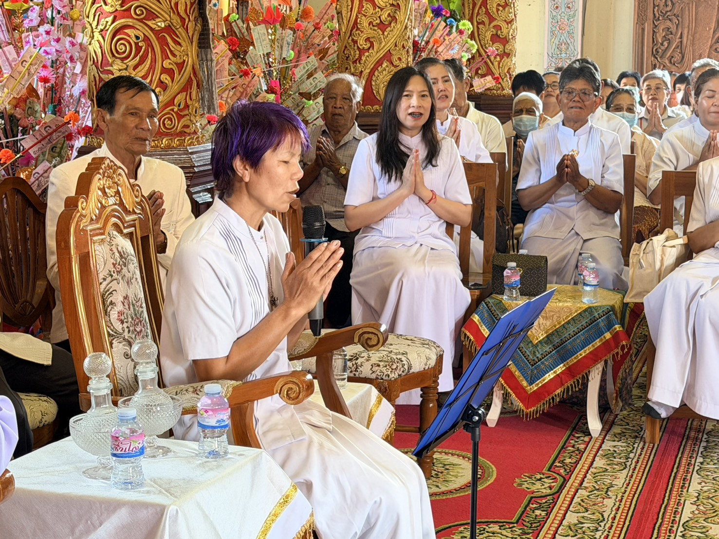 ภาพกล่าวคำถวายกฐินวัดพนาลัยเกษม