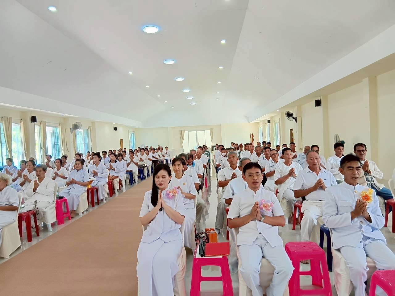 ภาพร่วมพิธีกรรมวัดป่าข่า