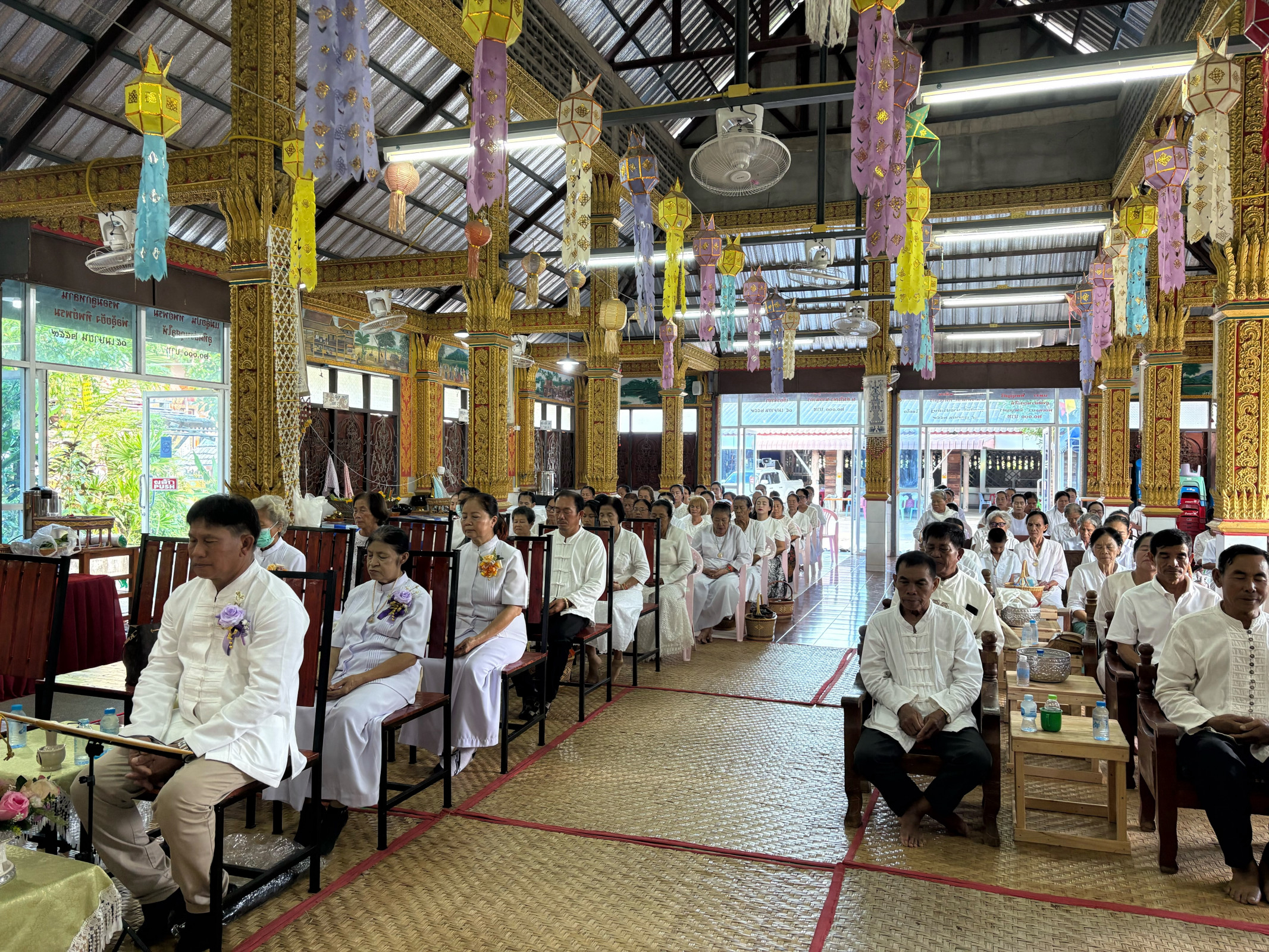 ภาพร่วมพิธีกรรมวัดช้างค้ำ