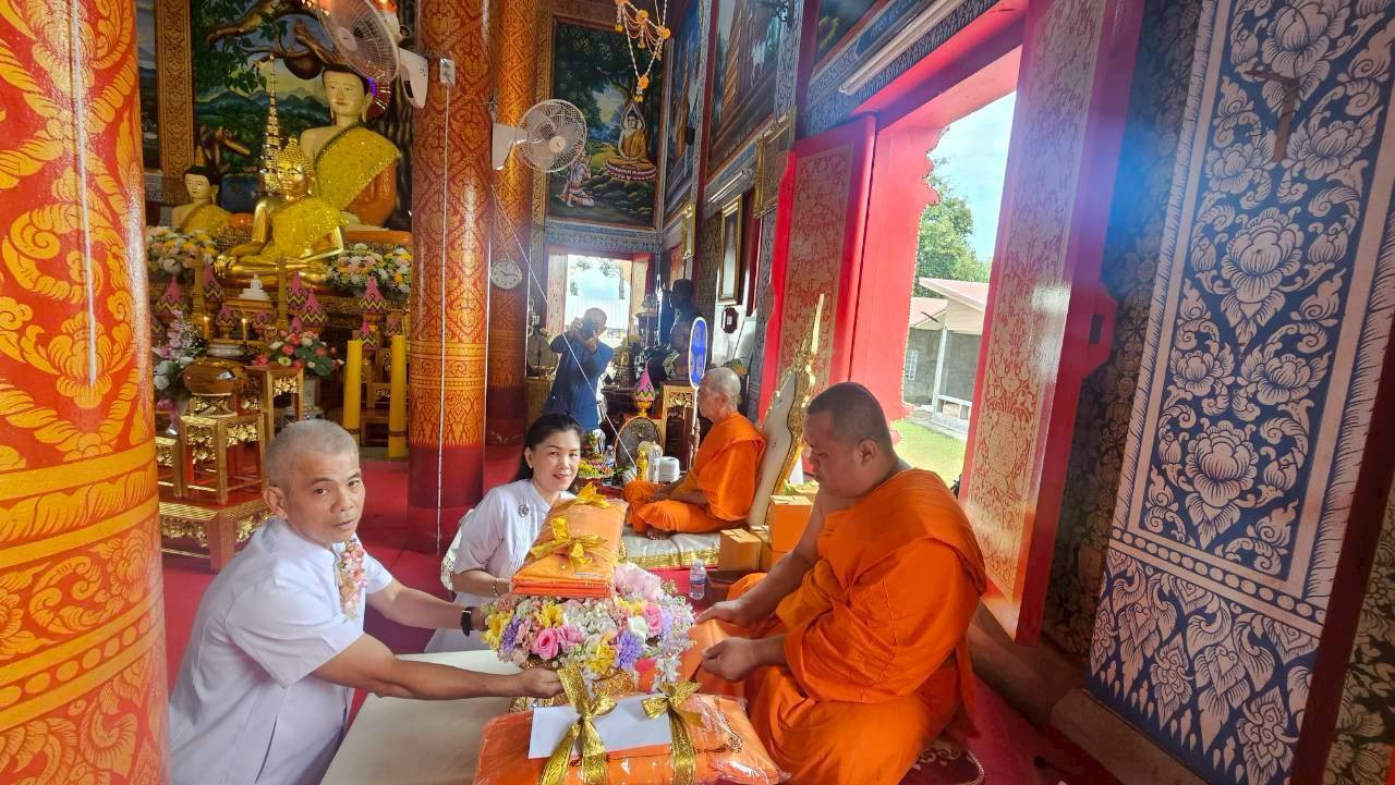 ภาพร่วมพิธีกรรมวัดป่าอ้อ(ป่าอ้อดอนชัย)