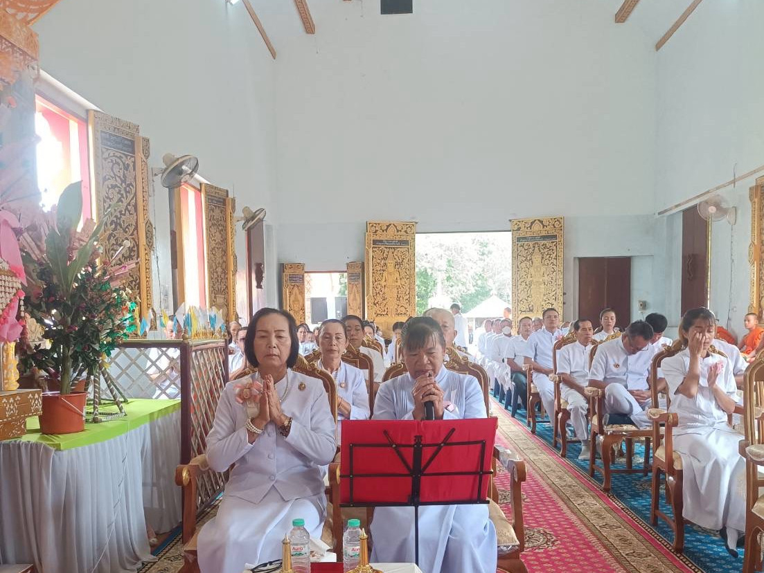 ภาพร่วมพิธีกรรมวัดหนองปึ๋ง